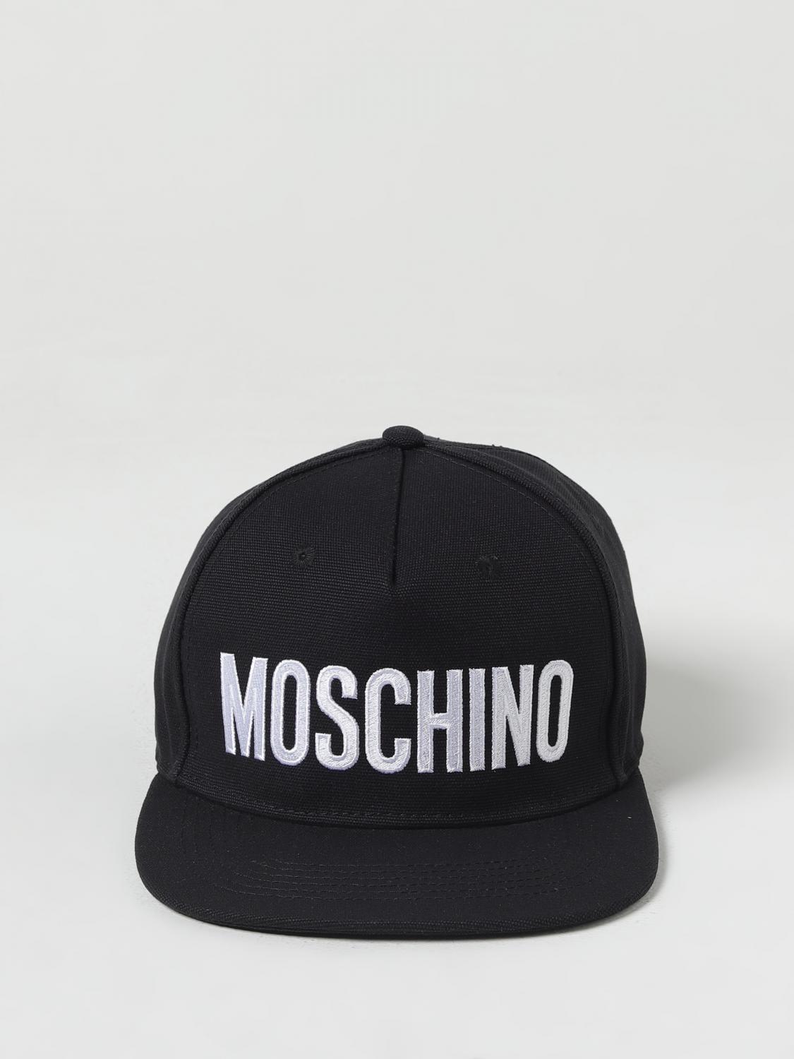 MOSCHINO COUTURE 帽子: Moschino Couture コットンハット, ブラック - Img 2