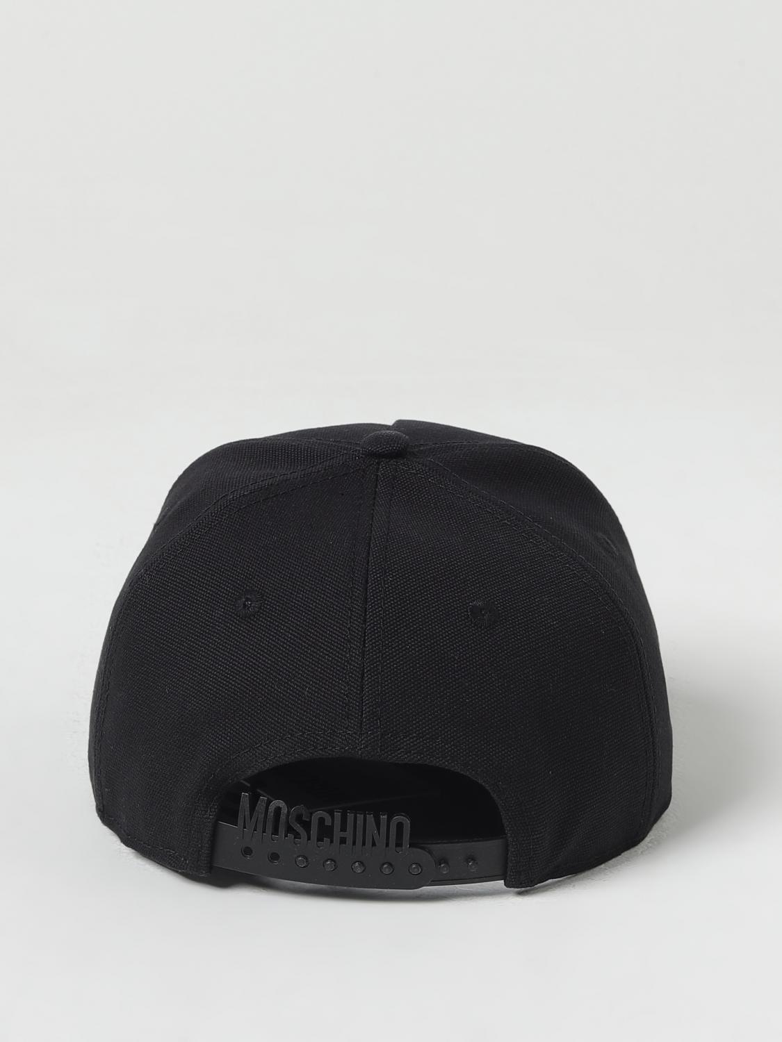 MOSCHINO COUTURE 帽子: Moschino Couture コットンハット, ブラック - Img 3
