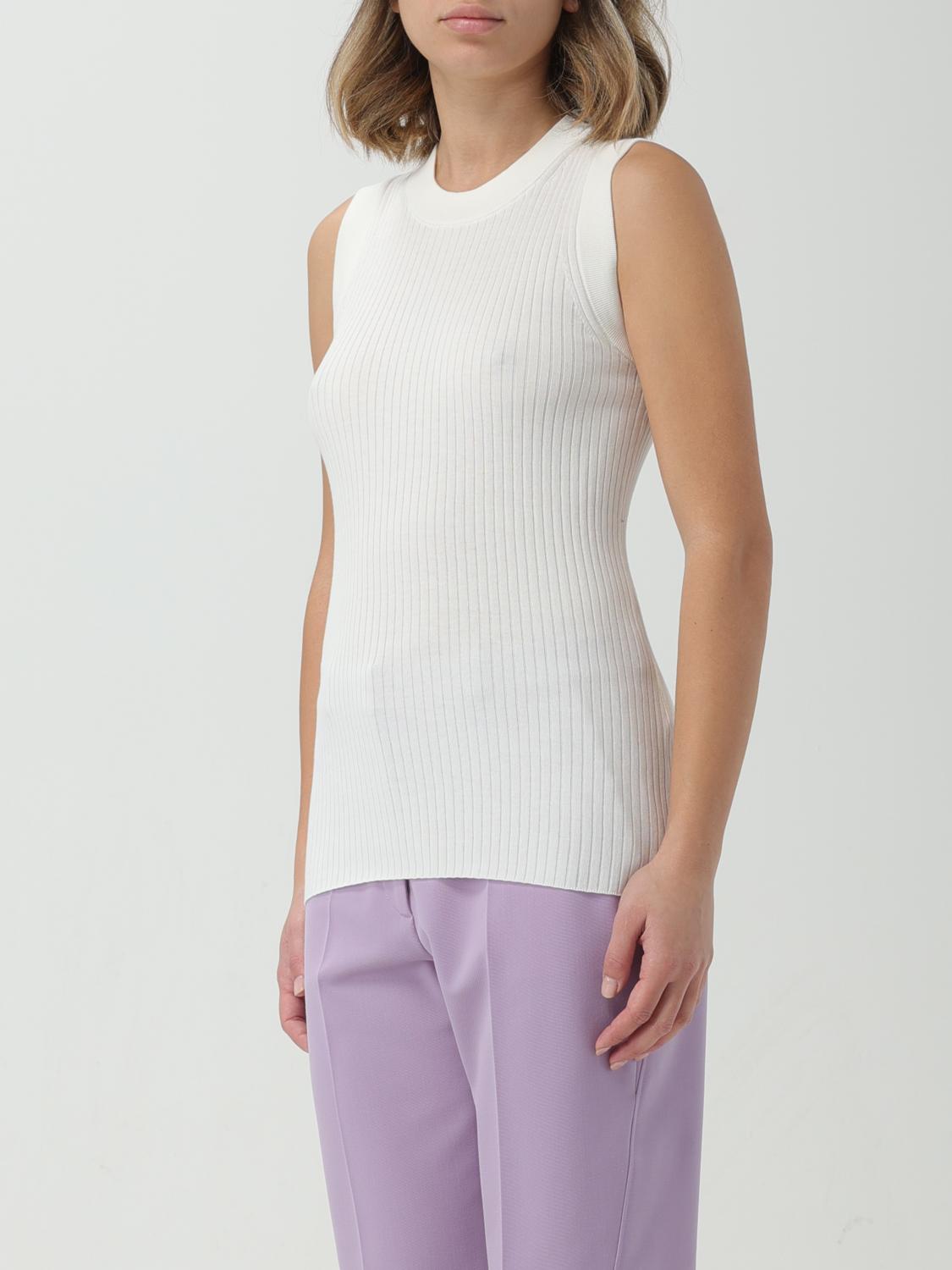 SPORTMAX TOP: Top mujer Sportmax, Blanco - Img 4