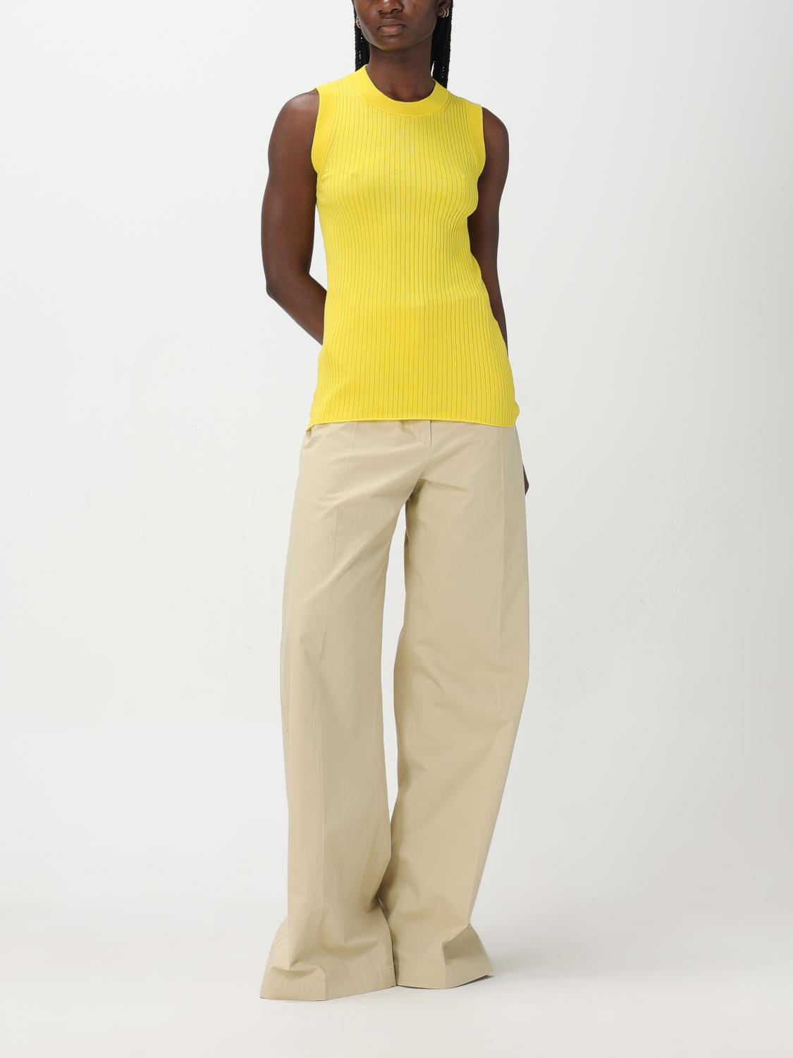 SPORTMAX TOP: Top mujer Sportmax, Amarillo - Img 2