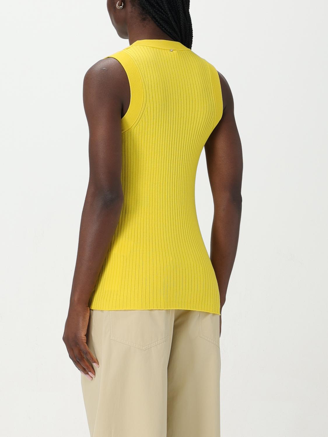 SPORTMAX TOP: Top mujer Sportmax, Amarillo - Img 3