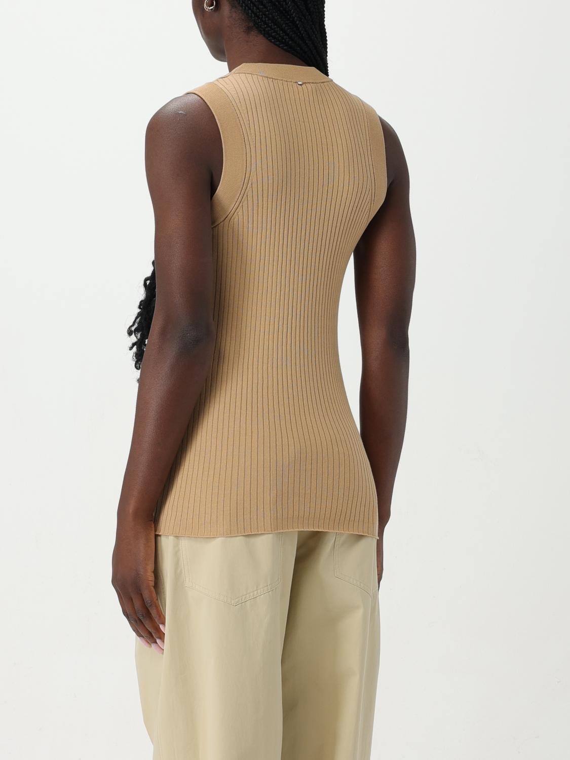 SPORTMAX TOP: Top mujer Sportmax, Beige - Img 2