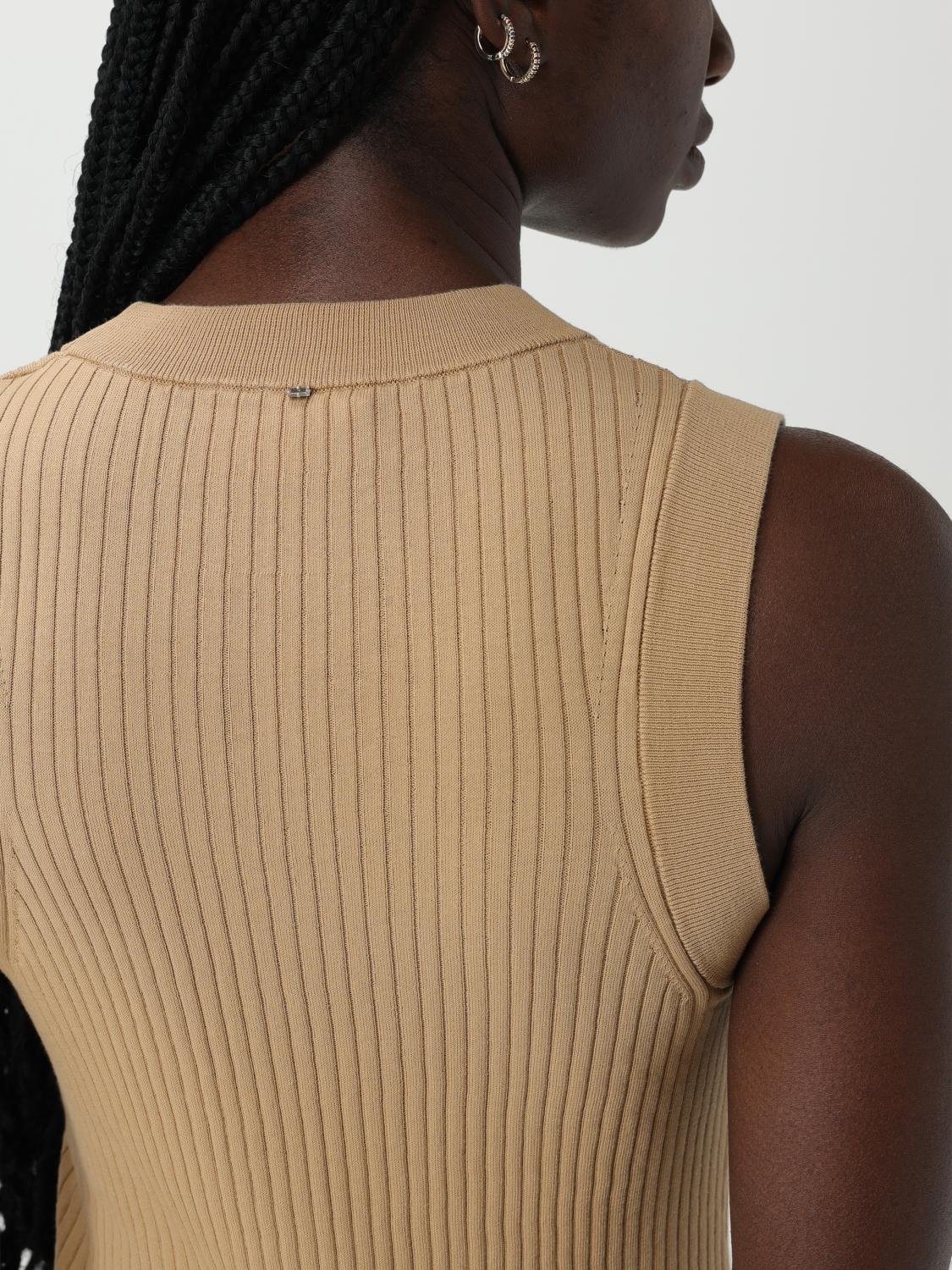 SPORTMAX TOP: Top mujer Sportmax, Beige - Img 3