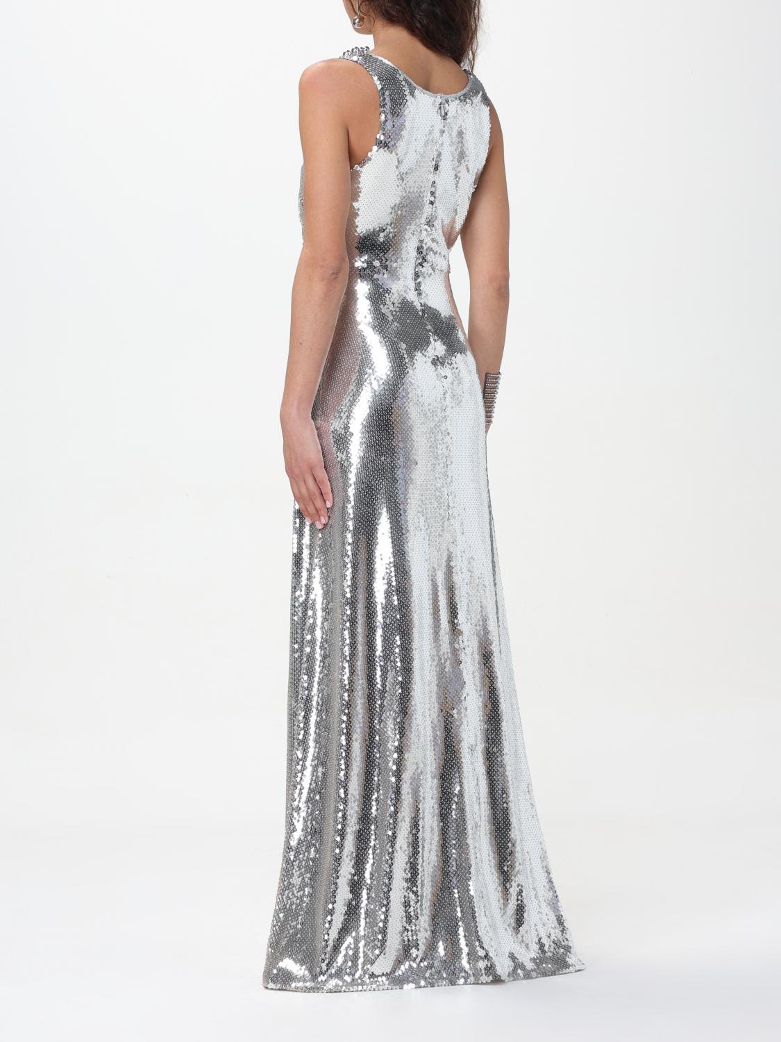 RABANNE KLEID: Kleid damen Rabanne, Silber - Img 3