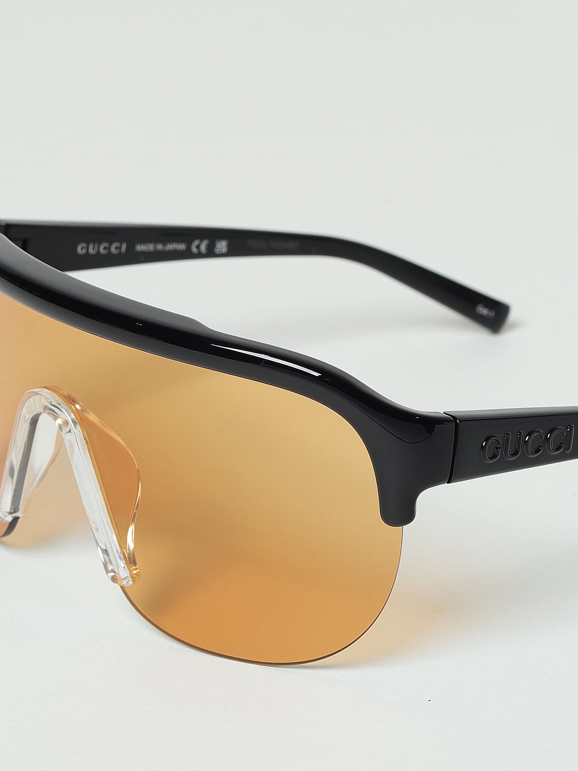 GUCCI SUNGLASSES: Sunglasses woman Gucci, Orange - Img 6