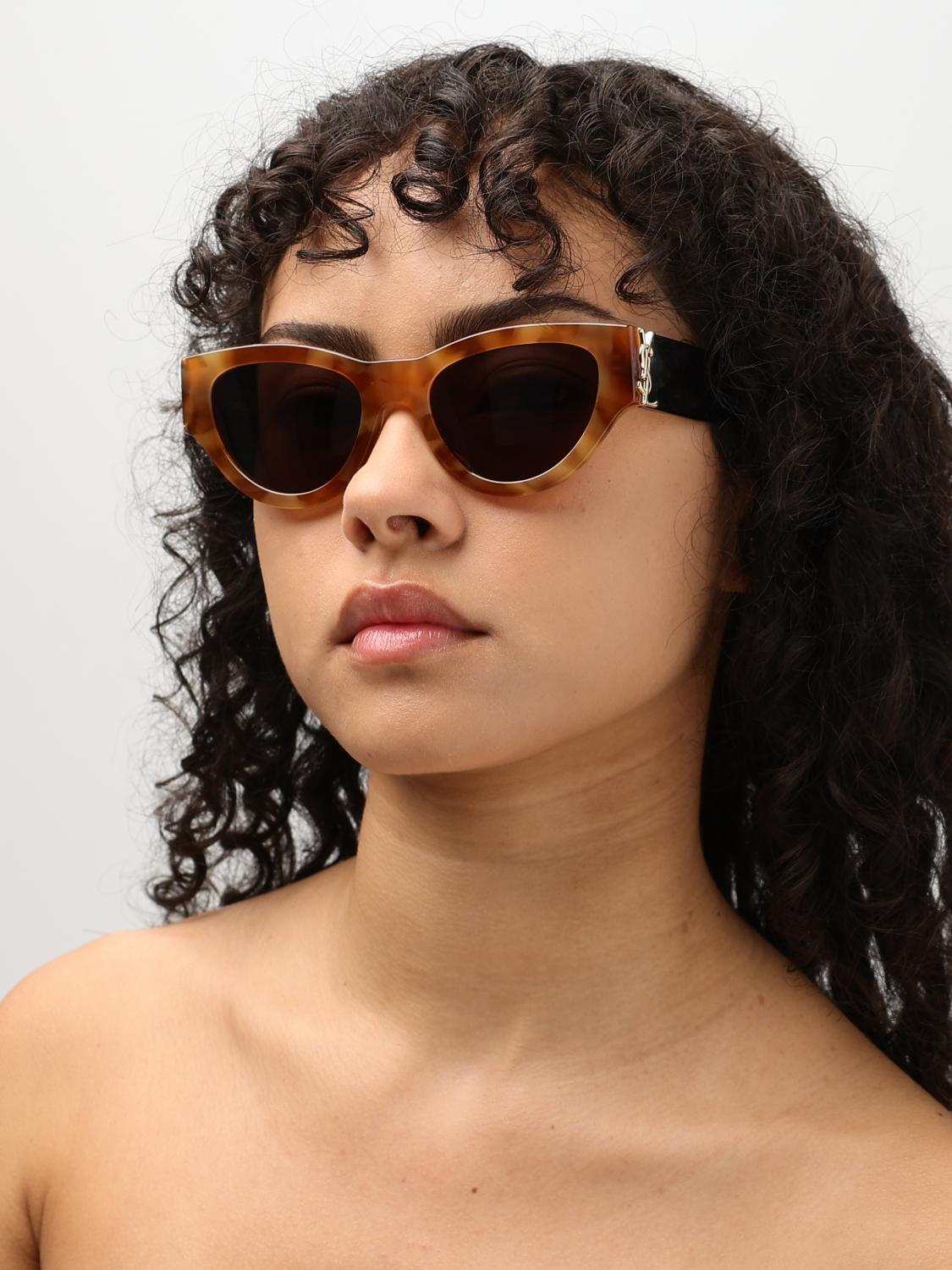 SAINT LAURENT SUNGLASSES: Sunglasses woman Saint Laurent, Black - Img 2