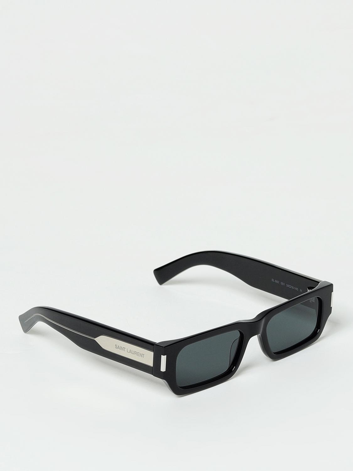 SAINT LAURENT: Sunglasses woman - Black | Saint Laurent