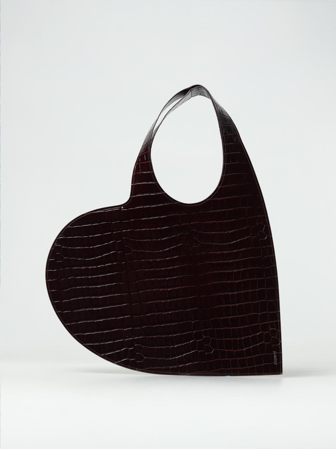 Shopper In Cotone Cuore Di Cuori 40x40 Cm – Borsa Spesa Ecologica Con Manici Lunghi
