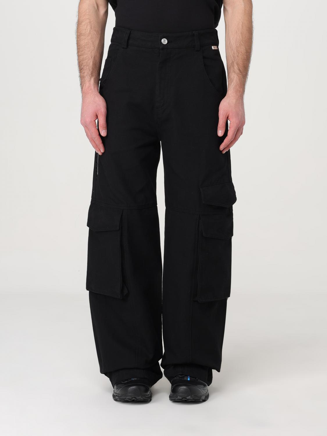 GCDS PANTS: Pants men GCDS, Black - Img 1