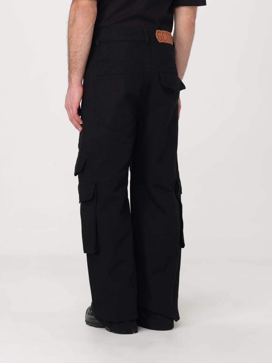 GCDS PANTS: Pants men GCDS, Black - Img 3