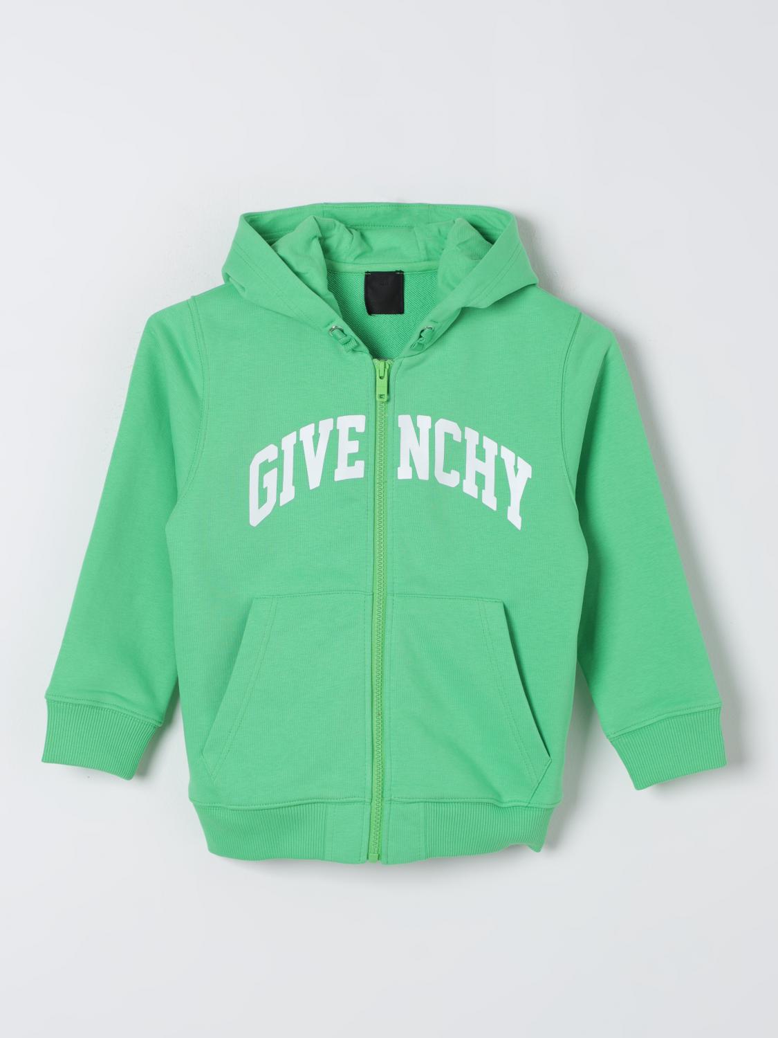 GIVENCHY SWEATER: Sweater kids Givenchy, Green - Img 1