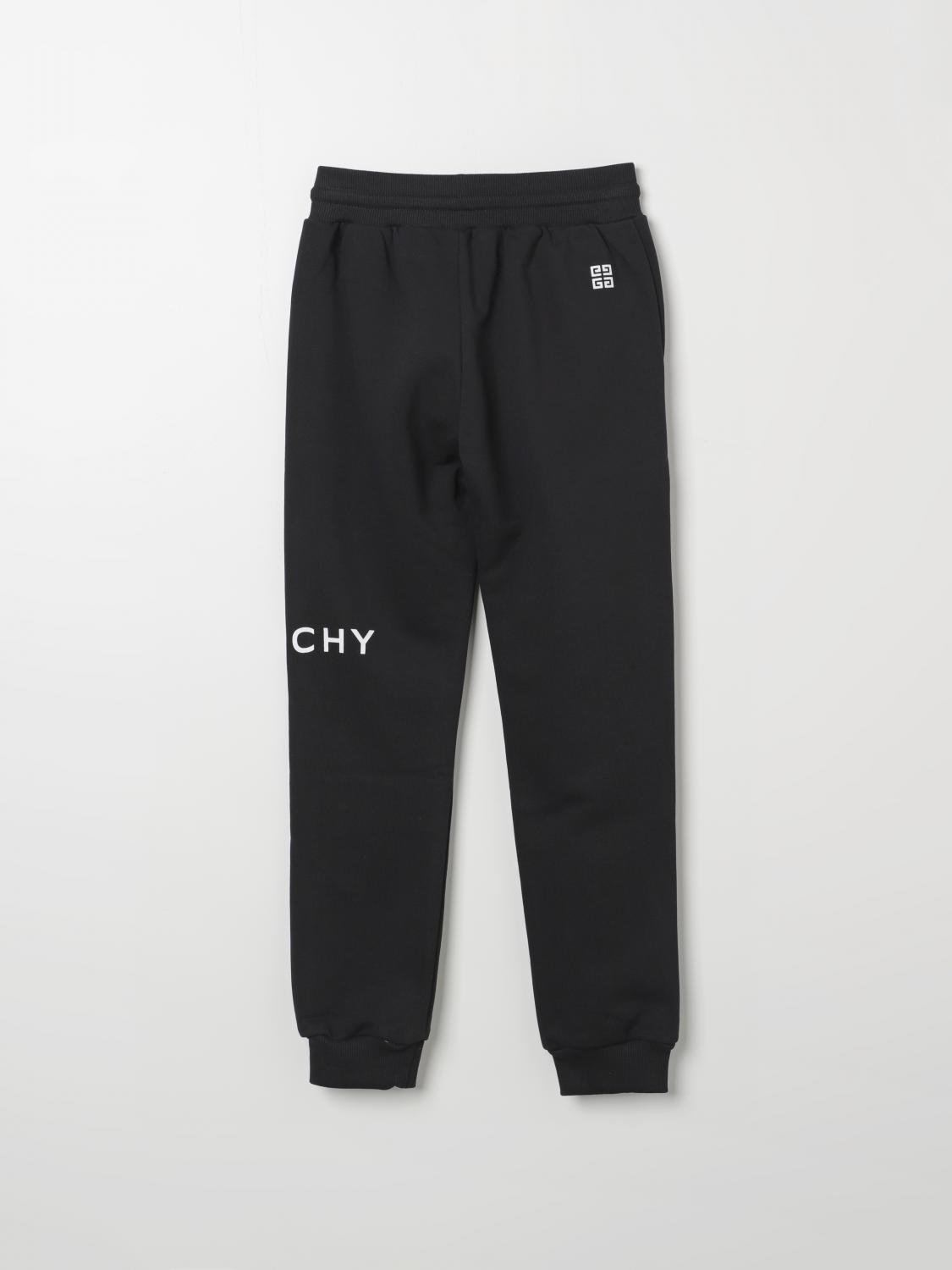 GIVENCHY PANTALONI: Pantalone jogging Givenchy in cotone con logo , Nero - Img 2