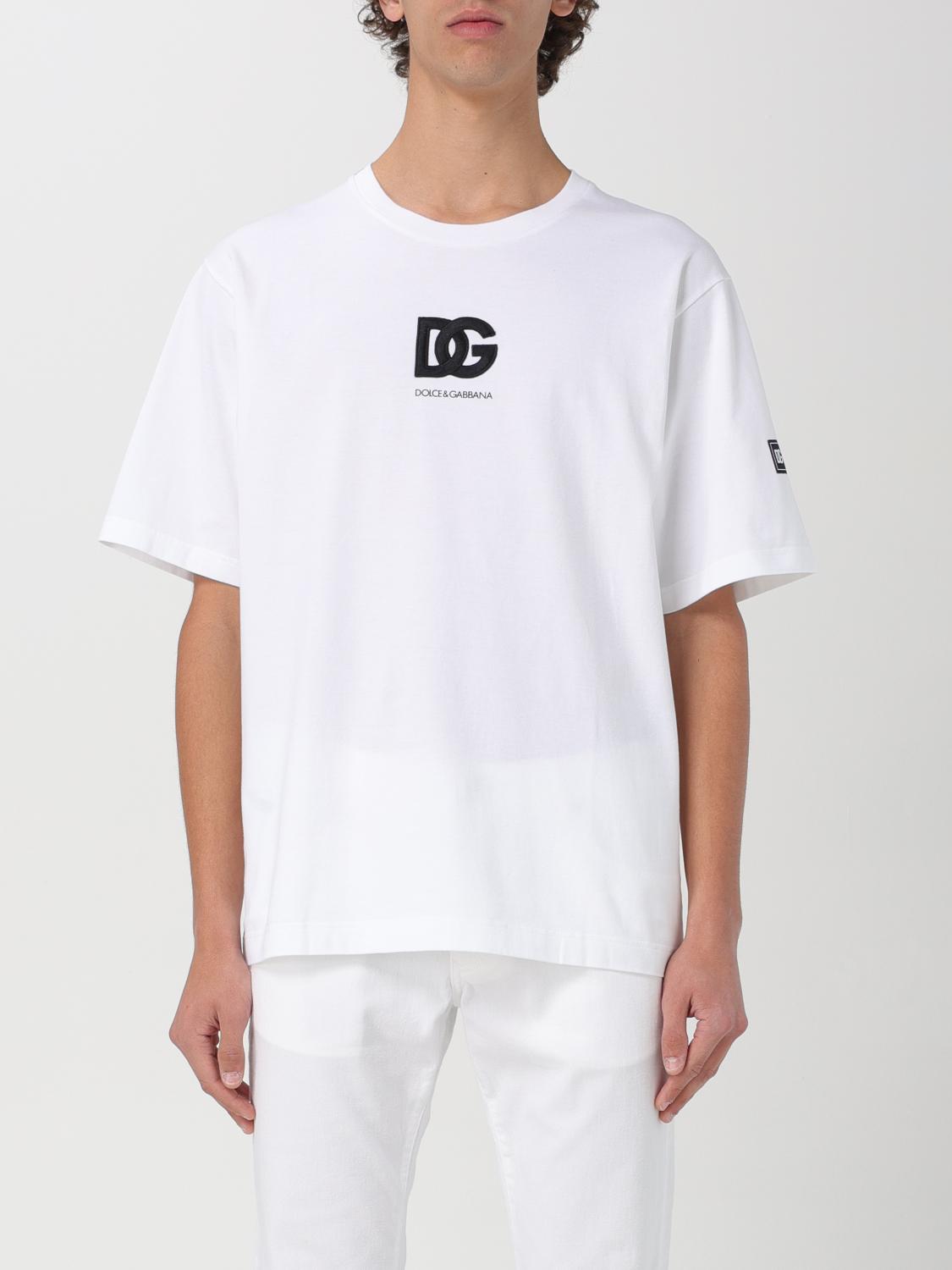 Dolce & Gabbana T-shirt men - White | G8PN9ZG7M2F | GIGLIO.COM