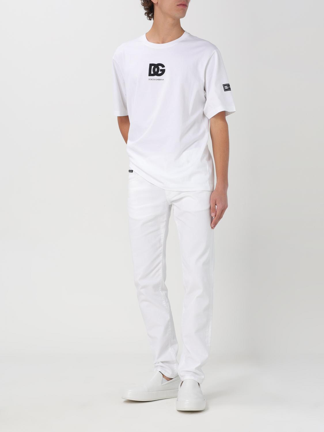 Dolce & Gabbana T-shirt men - White | G8PN9ZG7M2F | GIGLIO.COM
