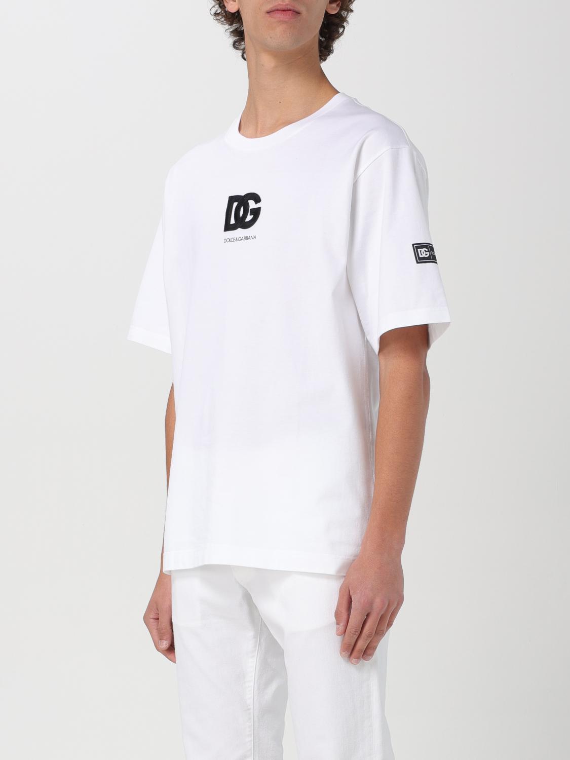 Dolce & Gabbana T-shirt men - White | G8PN9ZG7M2F | GIGLIO.COM