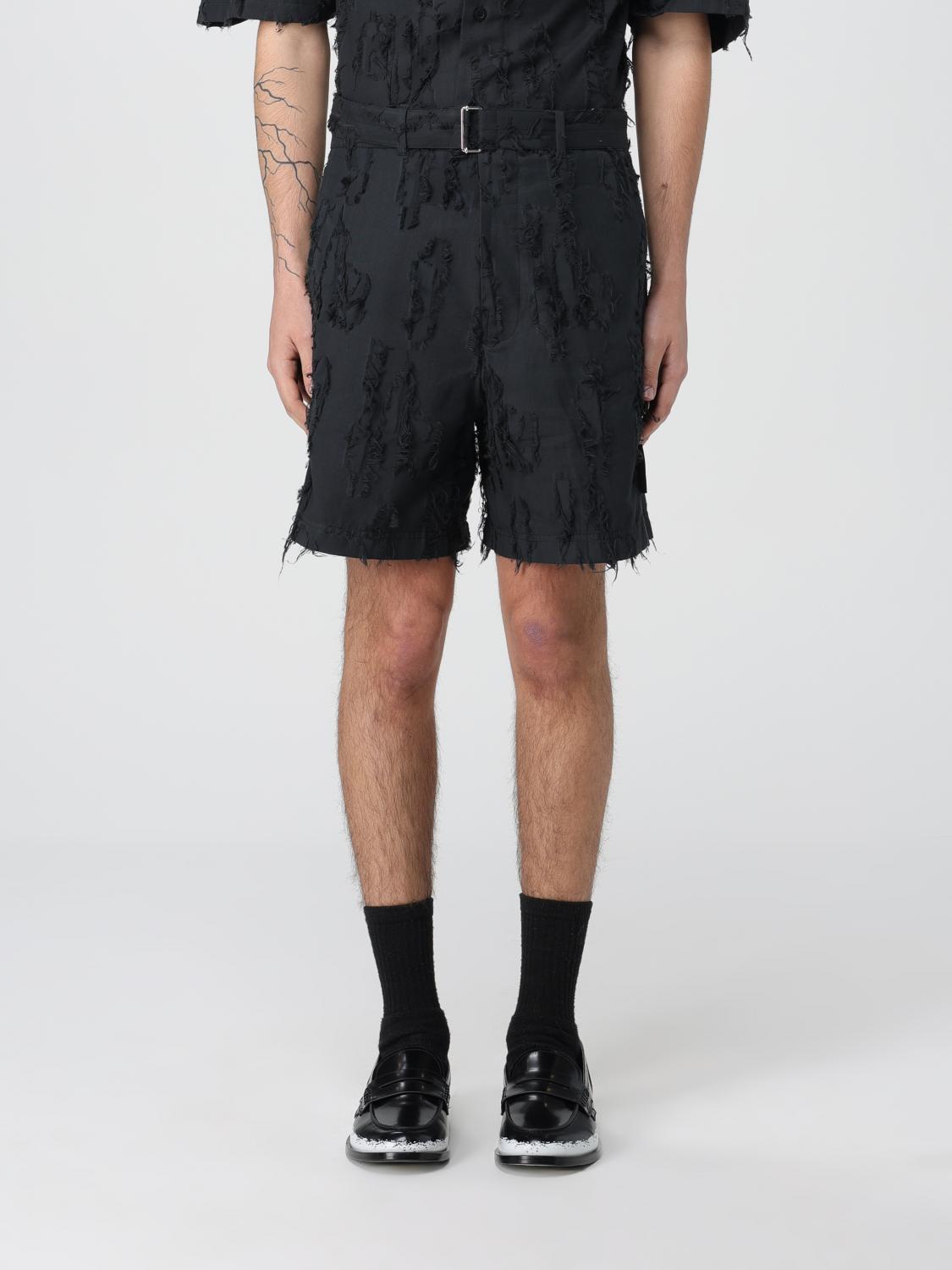 MSGM SHORT: Short men MSGM, Black - Img 1