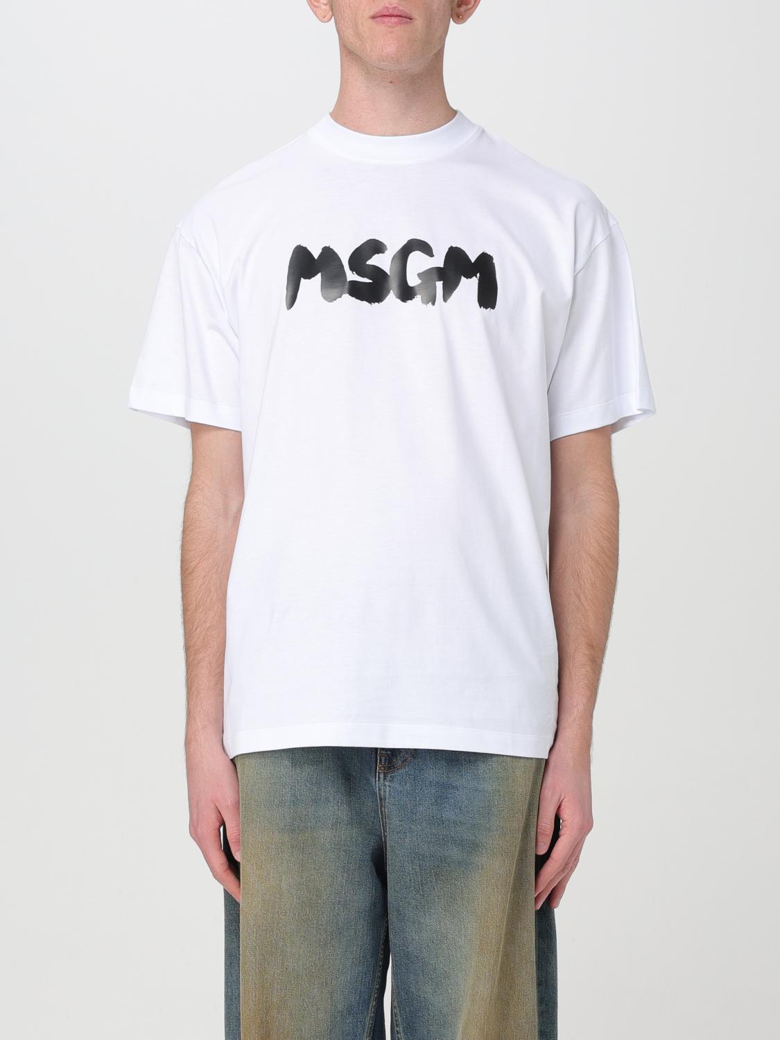 MSGM CAMISETA: Camiseta hombre MSGM, Blanco - Img 1