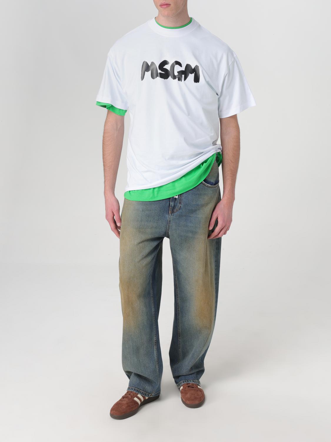 MSGM CAMISETA: Camiseta hombre MSGM, Blanco - Img 2