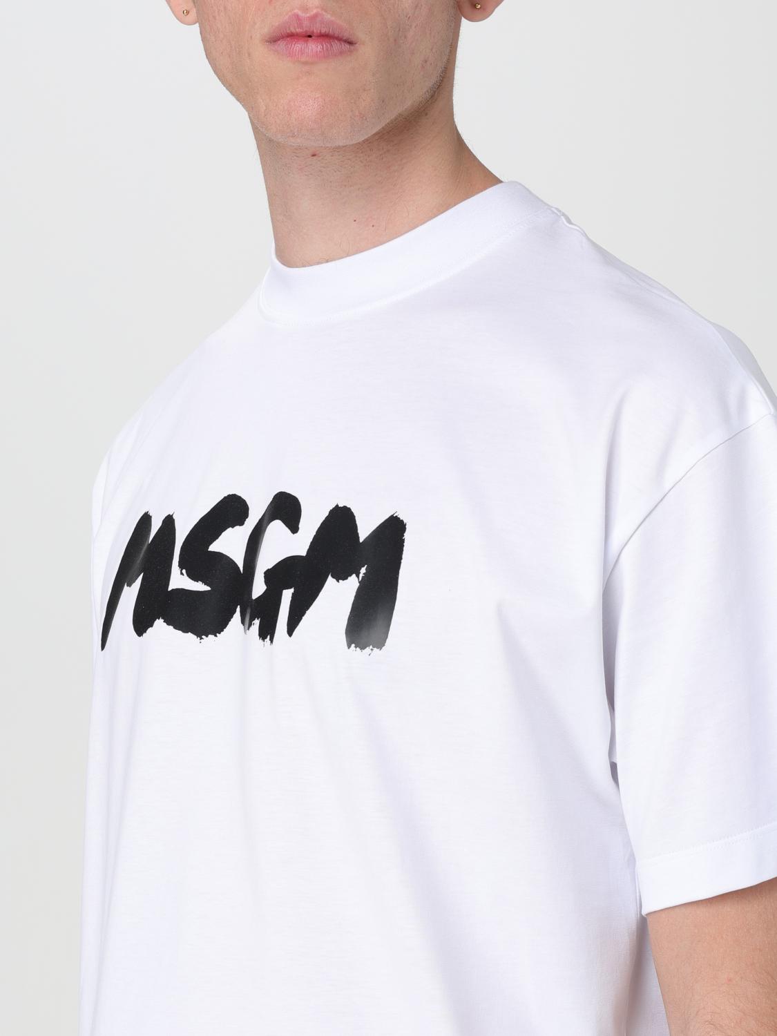 MSGM CAMISETA: Camiseta hombre MSGM, Blanco - Img 4