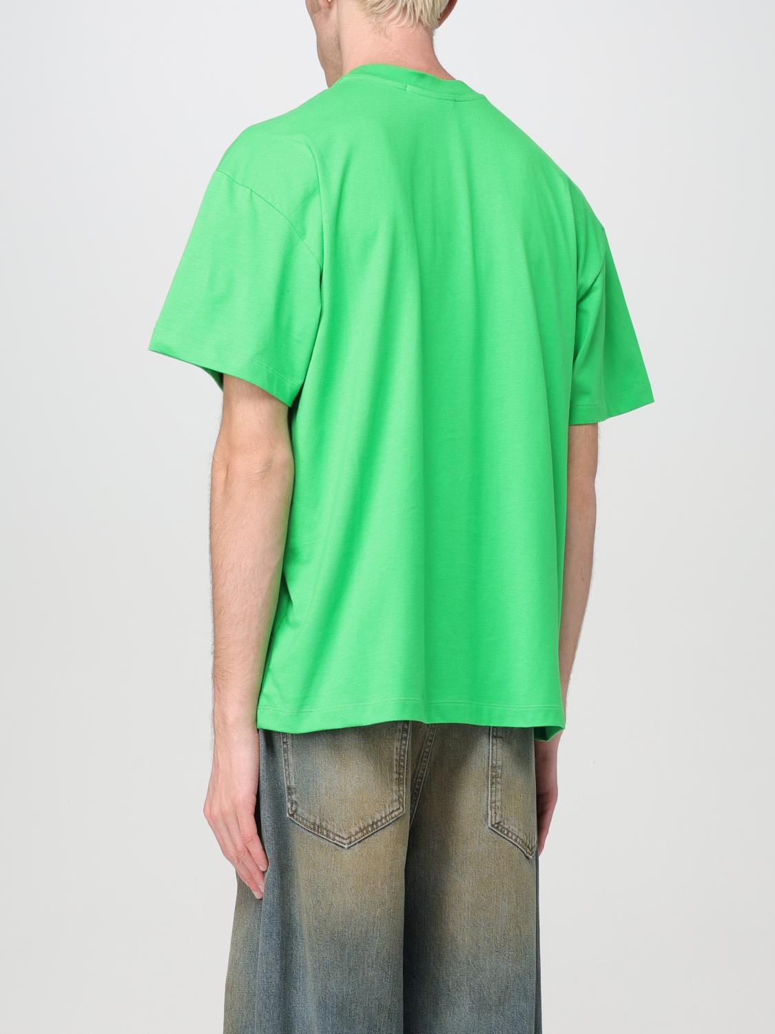 MSGM Tシャツ: Tシャツ メンズ MSGM, グリーン - Img 3