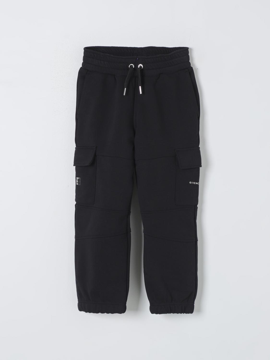 GIVENCHY PANTS: Pants kids Givenchy, Black - Img 1