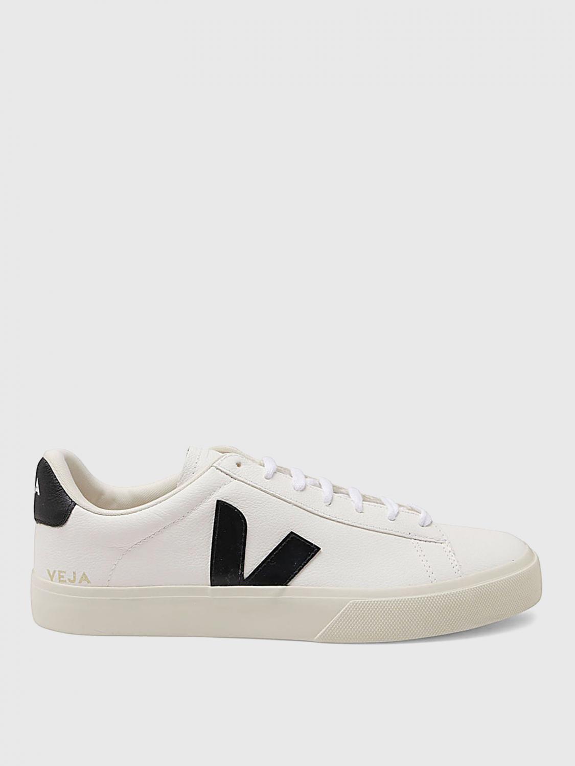 VEJA SNEAKERS: Sneakers Veja in pelle senza cromo , Bianco - Img 1
