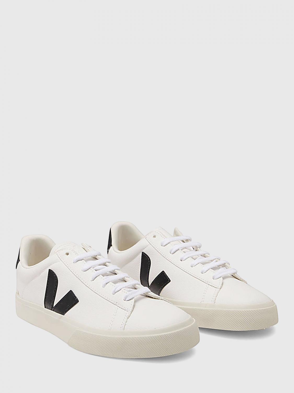 VEJA SNEAKERS: Sneakers Veja in pelle senza cromo , Bianco - Img 2