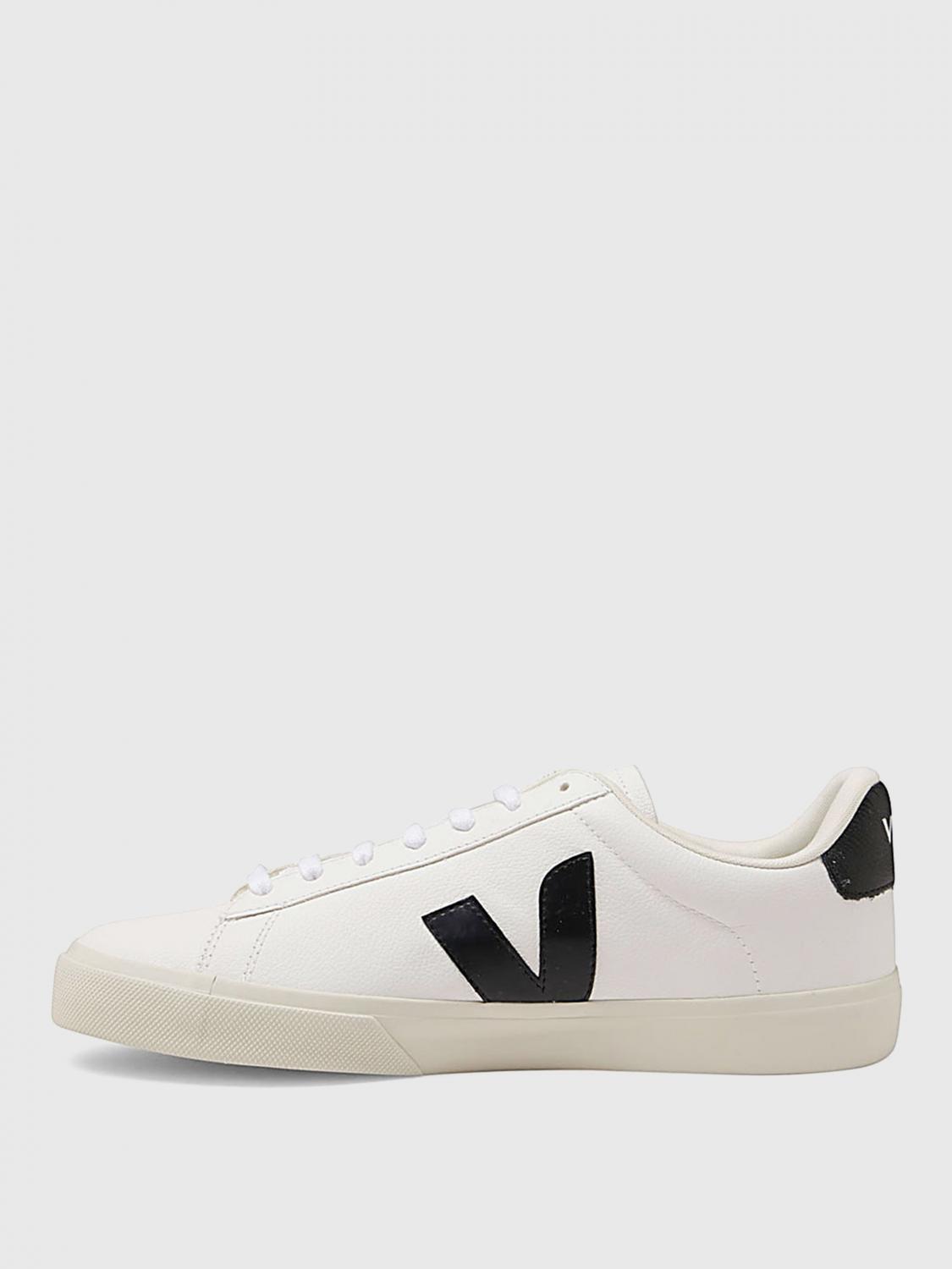 VEJA SNEAKERS: Sneakers Veja in pelle senza cromo , Bianco - Img 3