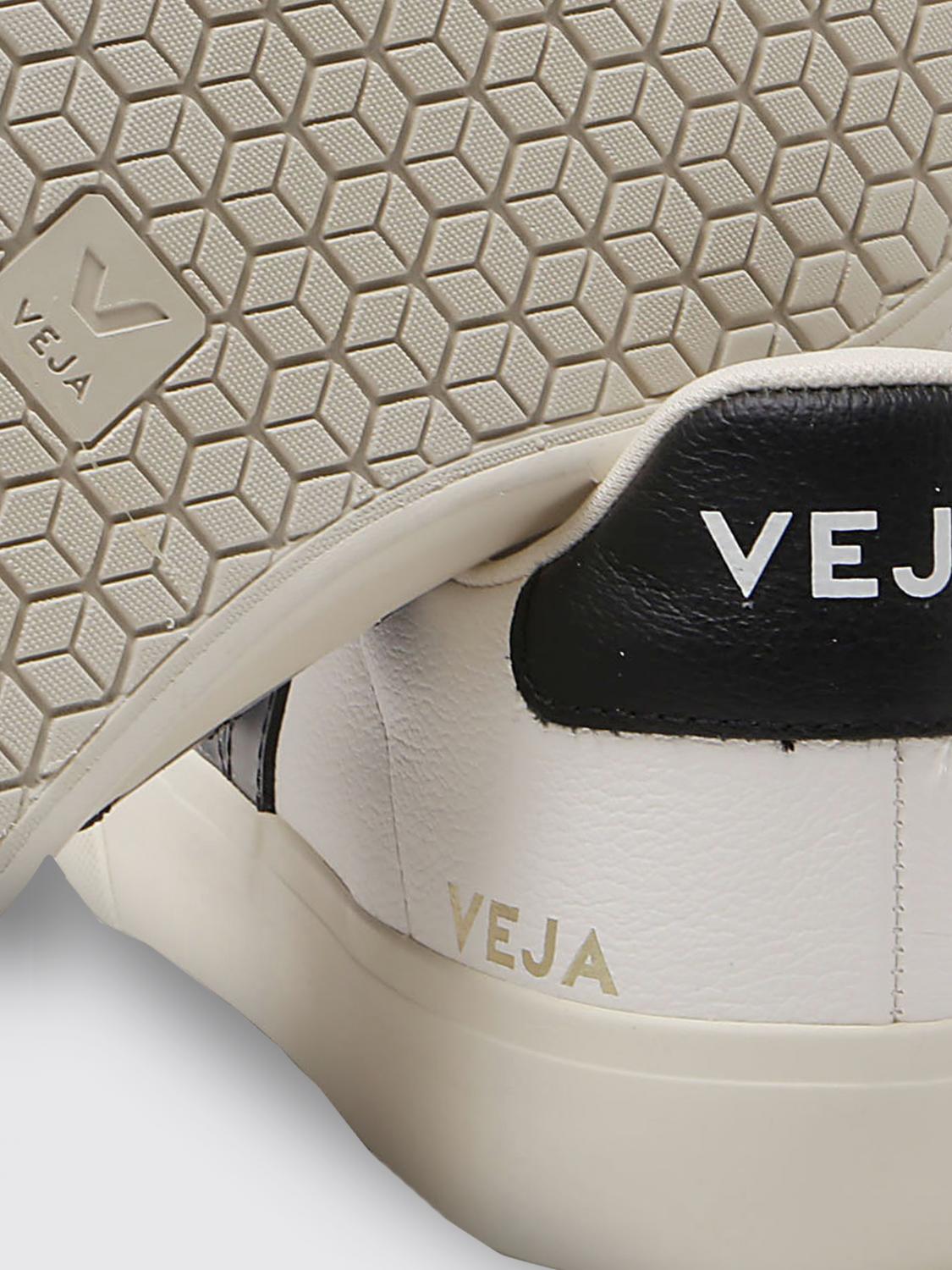 VEJA SNEAKERS: Sneakers Veja in pelle senza cromo , Bianco - Img 4
