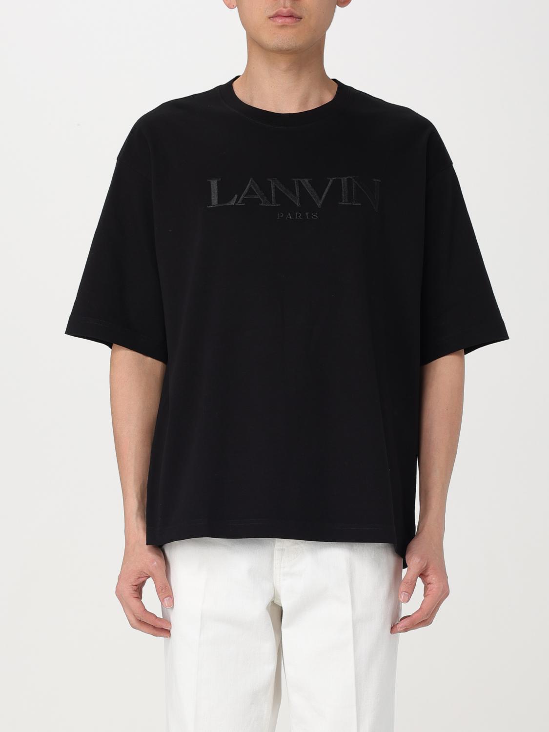 LANVIN T-SHIRT: T-shirt men Lanvin, Black - Img 1