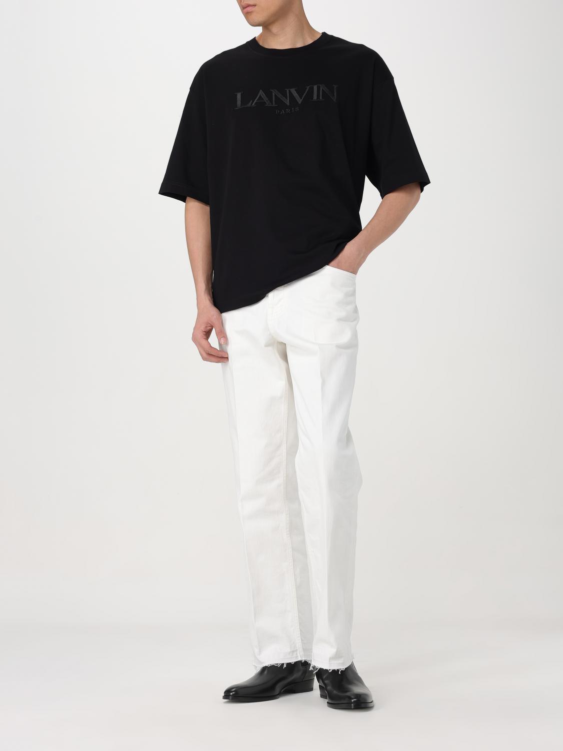 LANVIN T-SHIRT: T-shirt men Lanvin, Black - Img 2