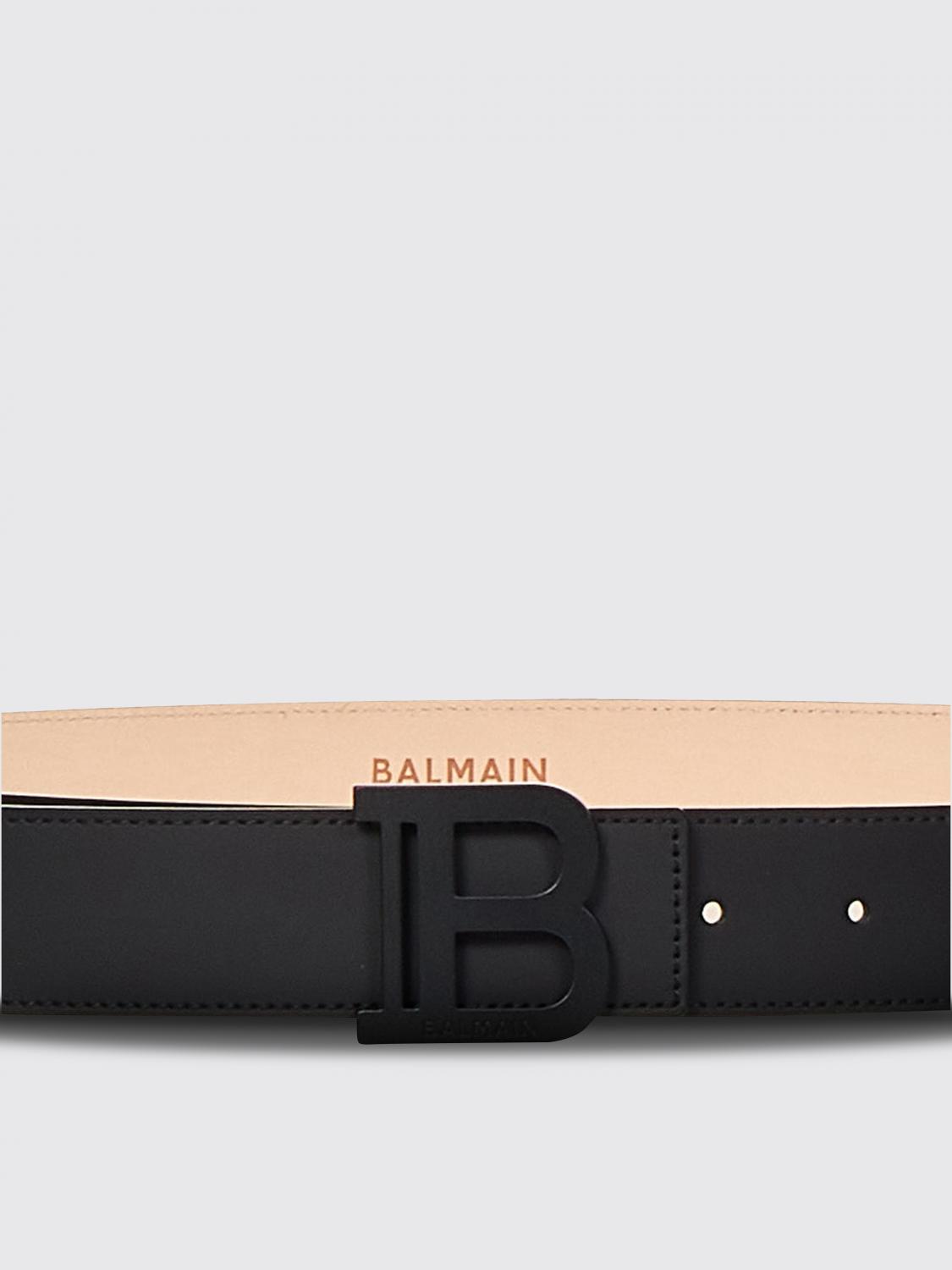 Balmain Belt men - Black | CM1WJ000LCCL | GIGLIO.COM