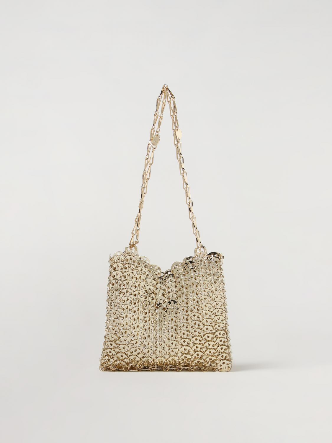 ショルダーバッグ・ポシェット RABANNE Woman Shoulder bag Gold 19ESS0007MET002 P711 Rabanne Outlet: Shoulder bag woman - Gold | Rabanne mini bag
