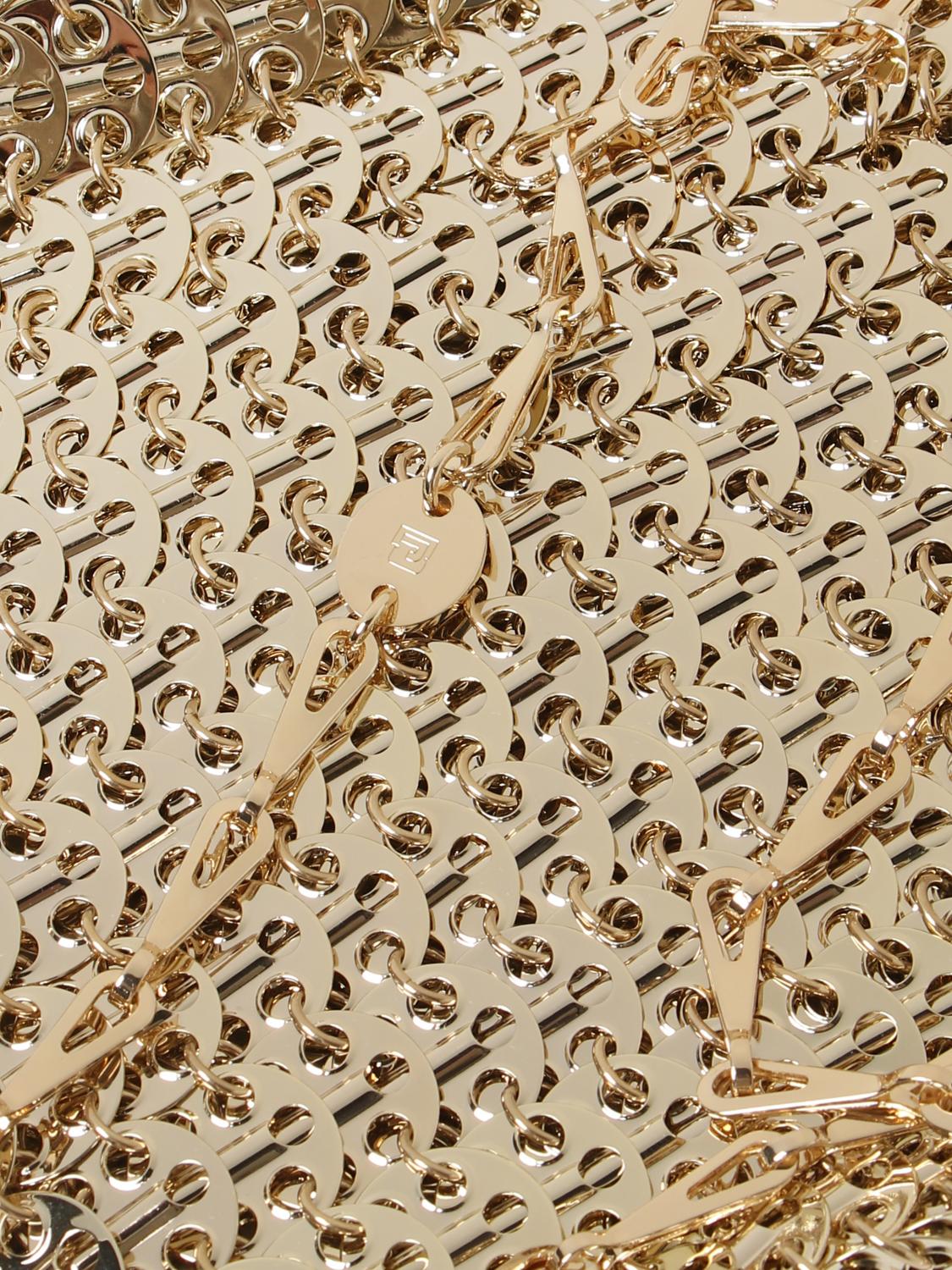 Rabanne Outlet: Shoulder bag woman - Gold | Rabanne mini bag