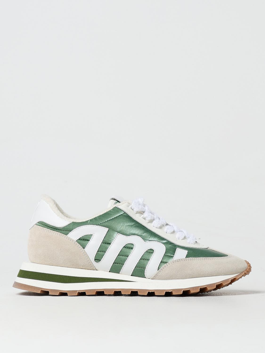 AMI PARIS SNEAKERS: Sneakers men Ami Paris, Green - Img 1