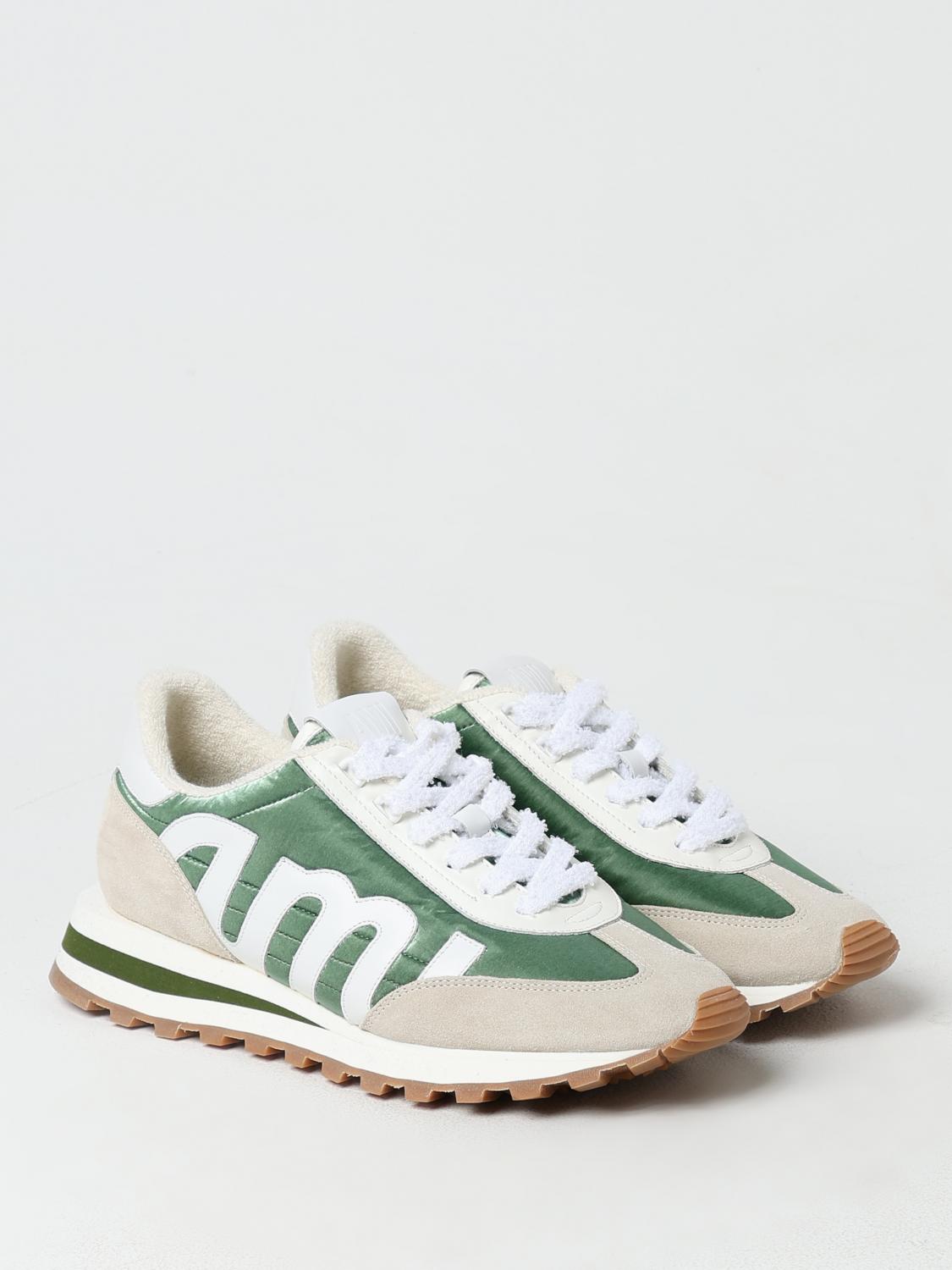 AMI PARIS SNEAKERS: Sneakers men Ami Paris, Green - Img 2