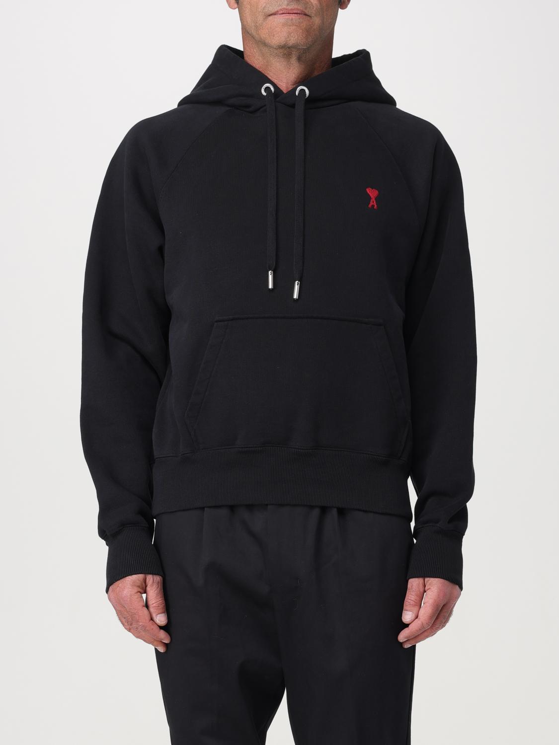 AMI PARIS SUDADERA: Sudadera hombre Ami Paris, Negro - Img 1