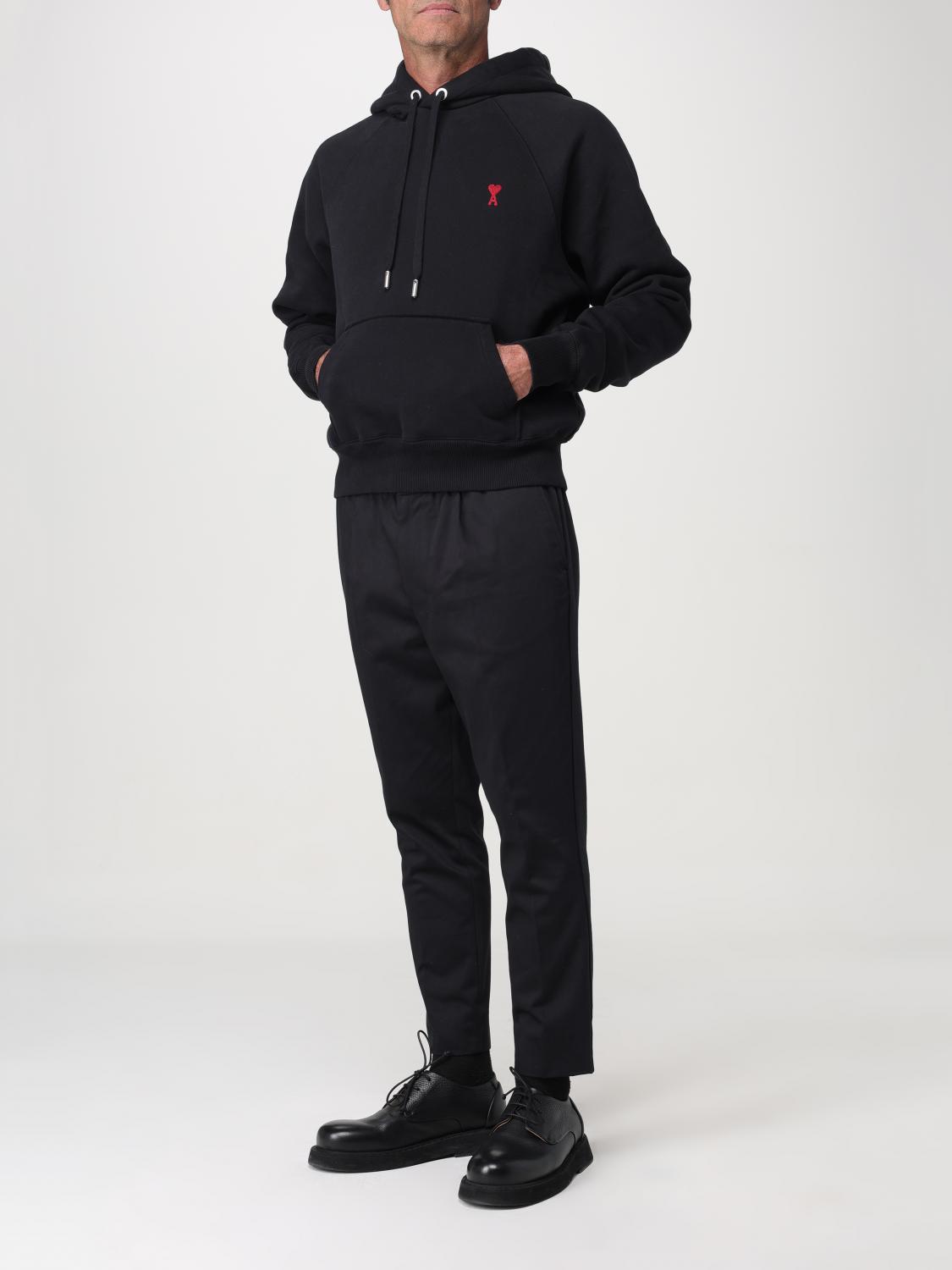 AMI PARIS SUDADERA: Sudadera hombre Ami Paris, Negro - Img 2