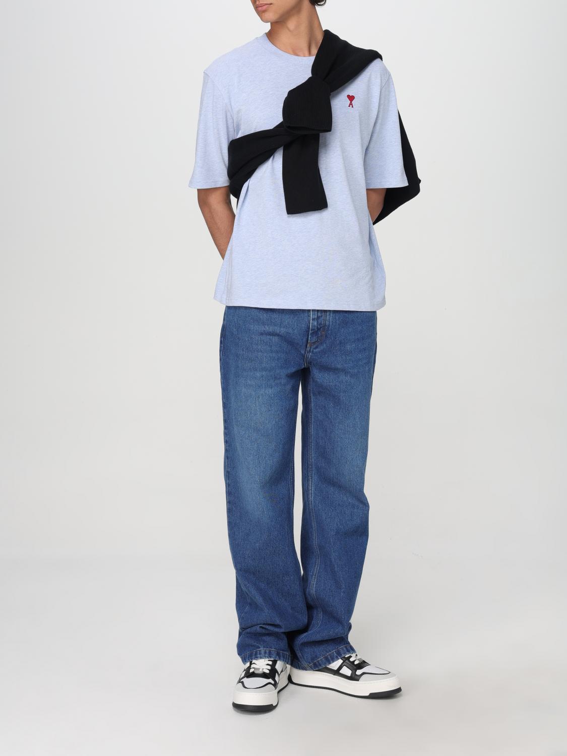 AMI PARIS JEANS: Jeans men Ami Paris, Blue - Img 2