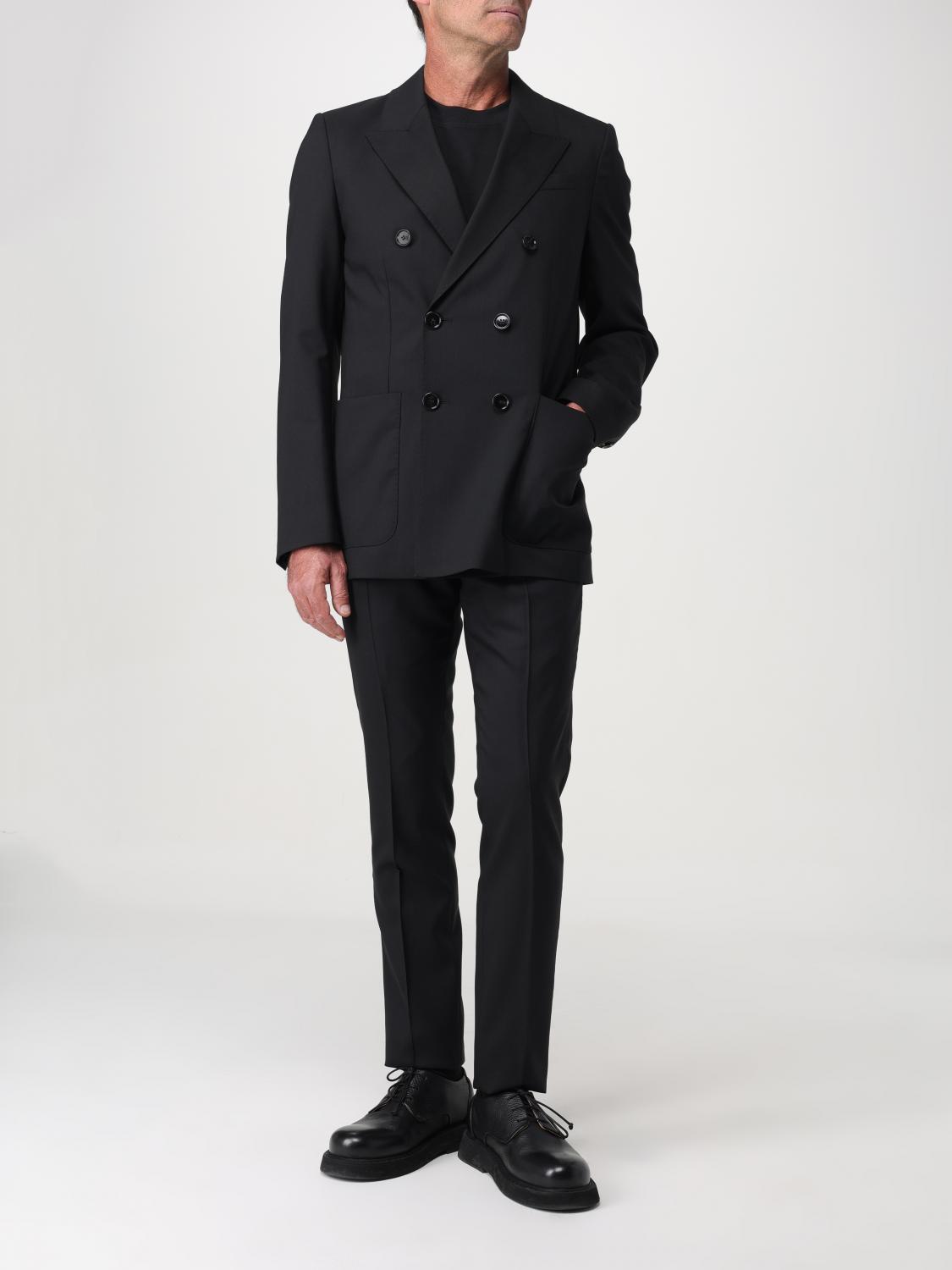 AMI PARIS HOSE: Hose herren Ami Paris, Schwarz - Img 2