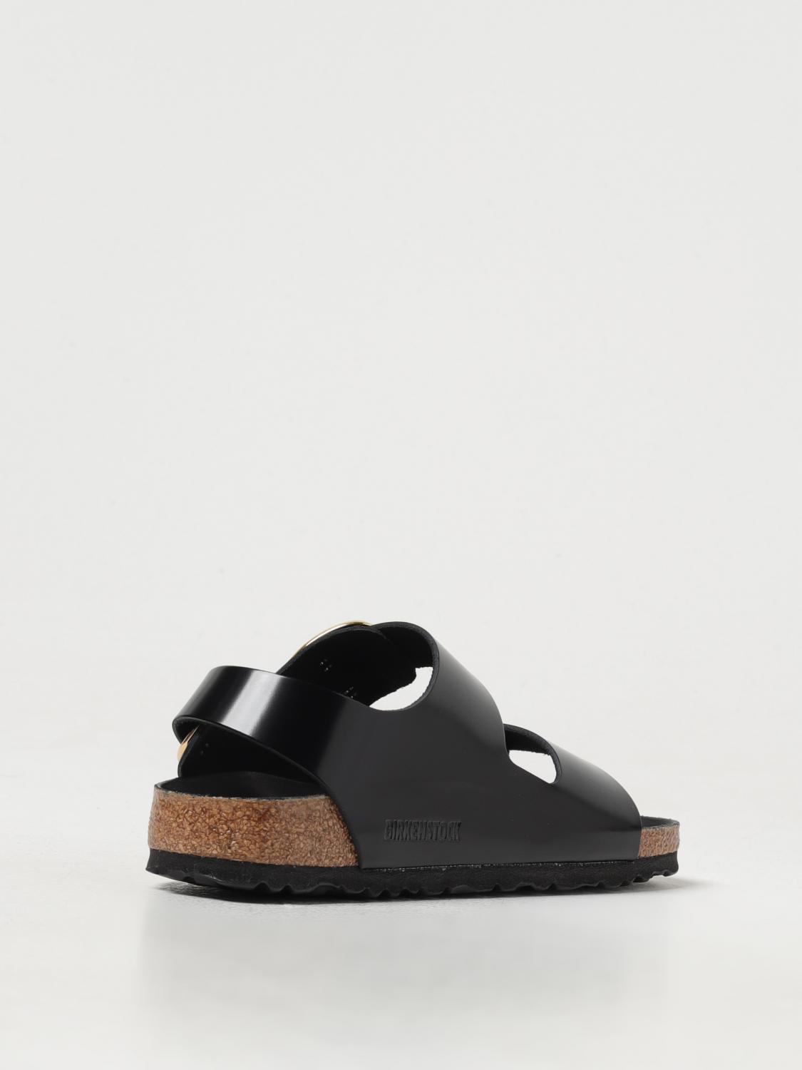 BIRKENSTOCK FLACHE SANDALEN: Flache sandalen damen Birkenstock, Schwarz - Img 3