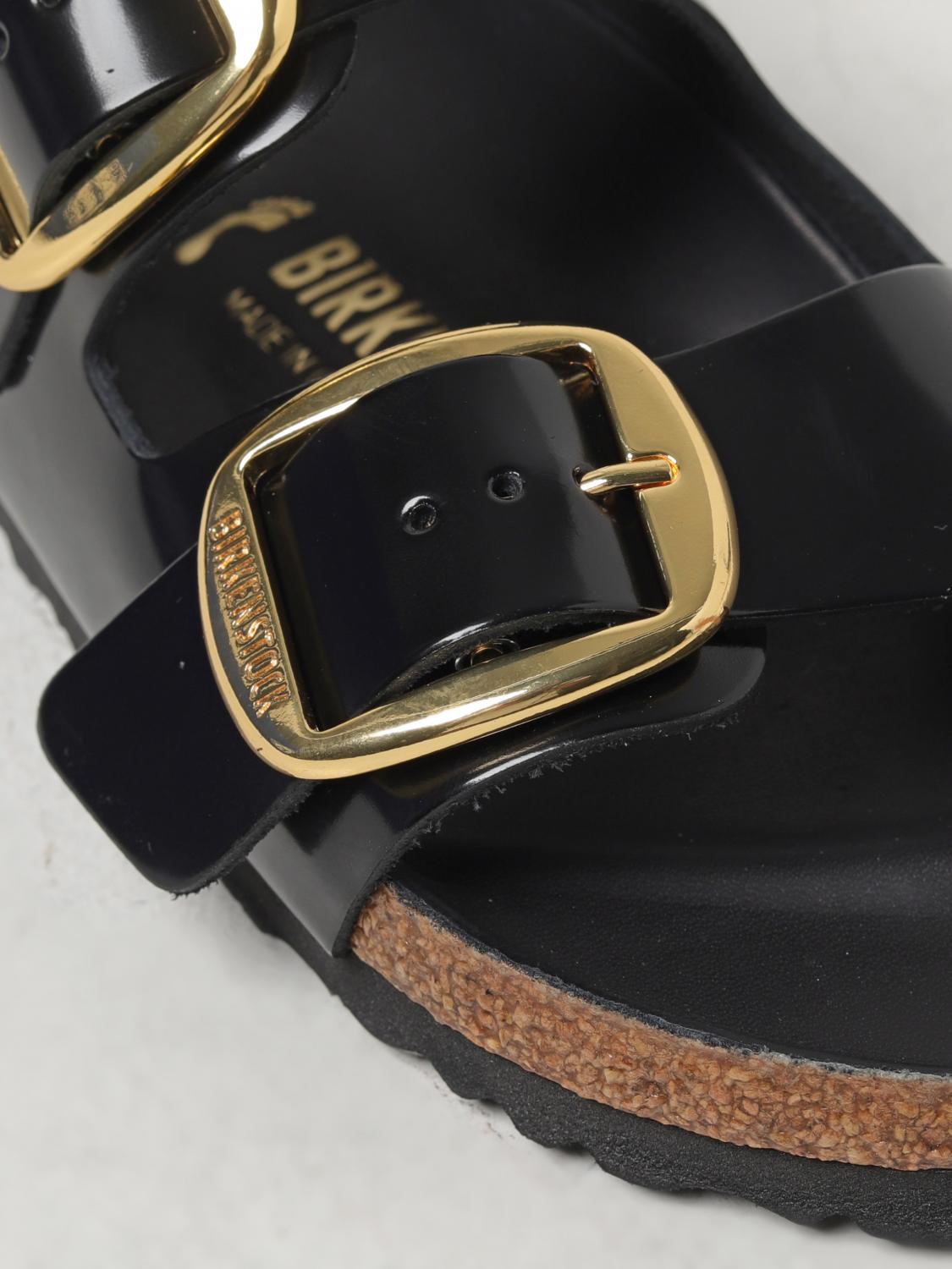 BIRKENSTOCK FLACHE SANDALEN: Flache sandalen damen Birkenstock, Schwarz - Img 4