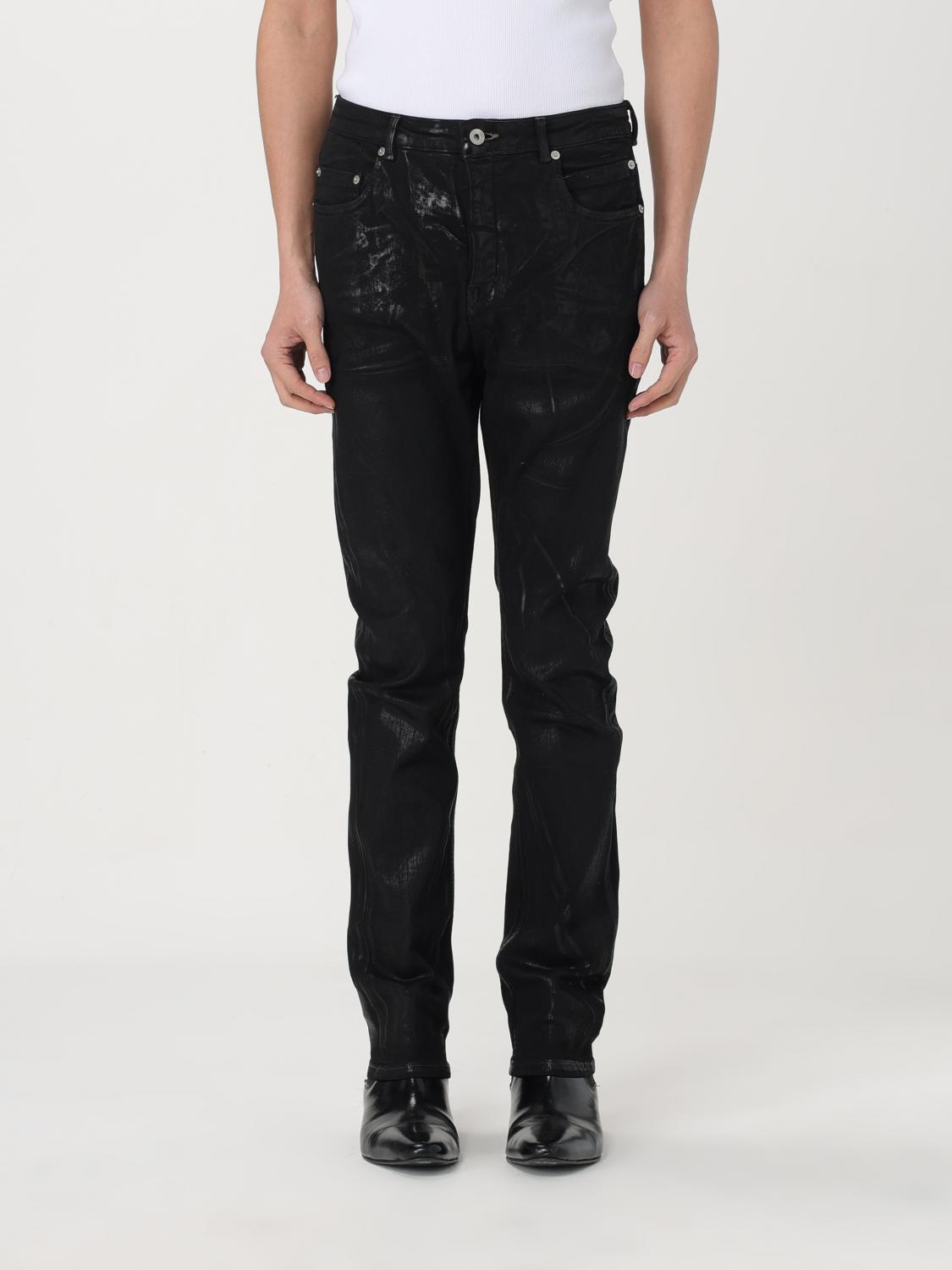 RICK OWENS DRKSHDW:ジーンズ メンズ Drkshdw - ブラック RICK OWENS DRKSHDW:ジーンズ メンズ Drkshdw - ブラック