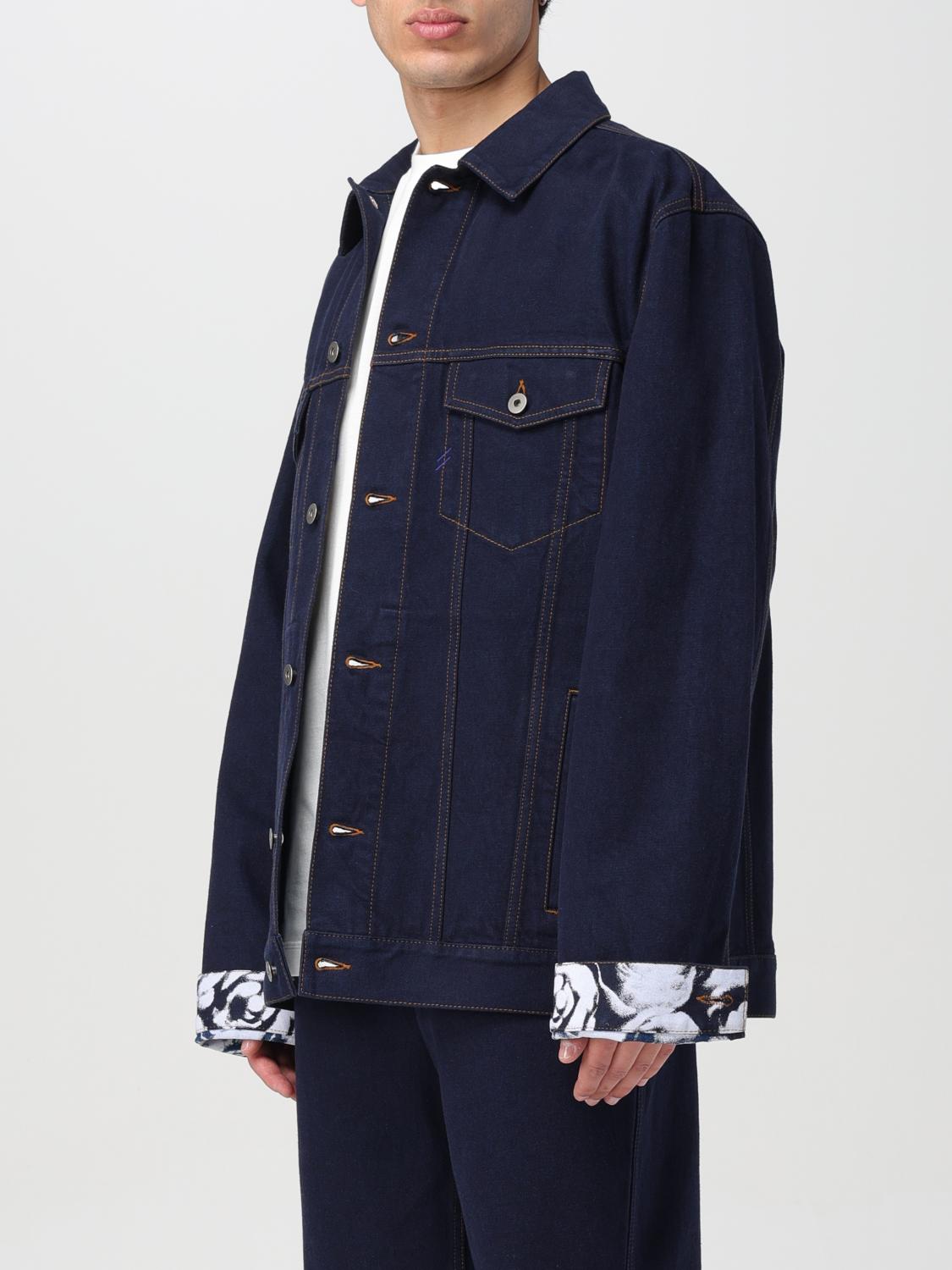 BURBERRY JACKET: Pants men Burberry, Blue - Img 4