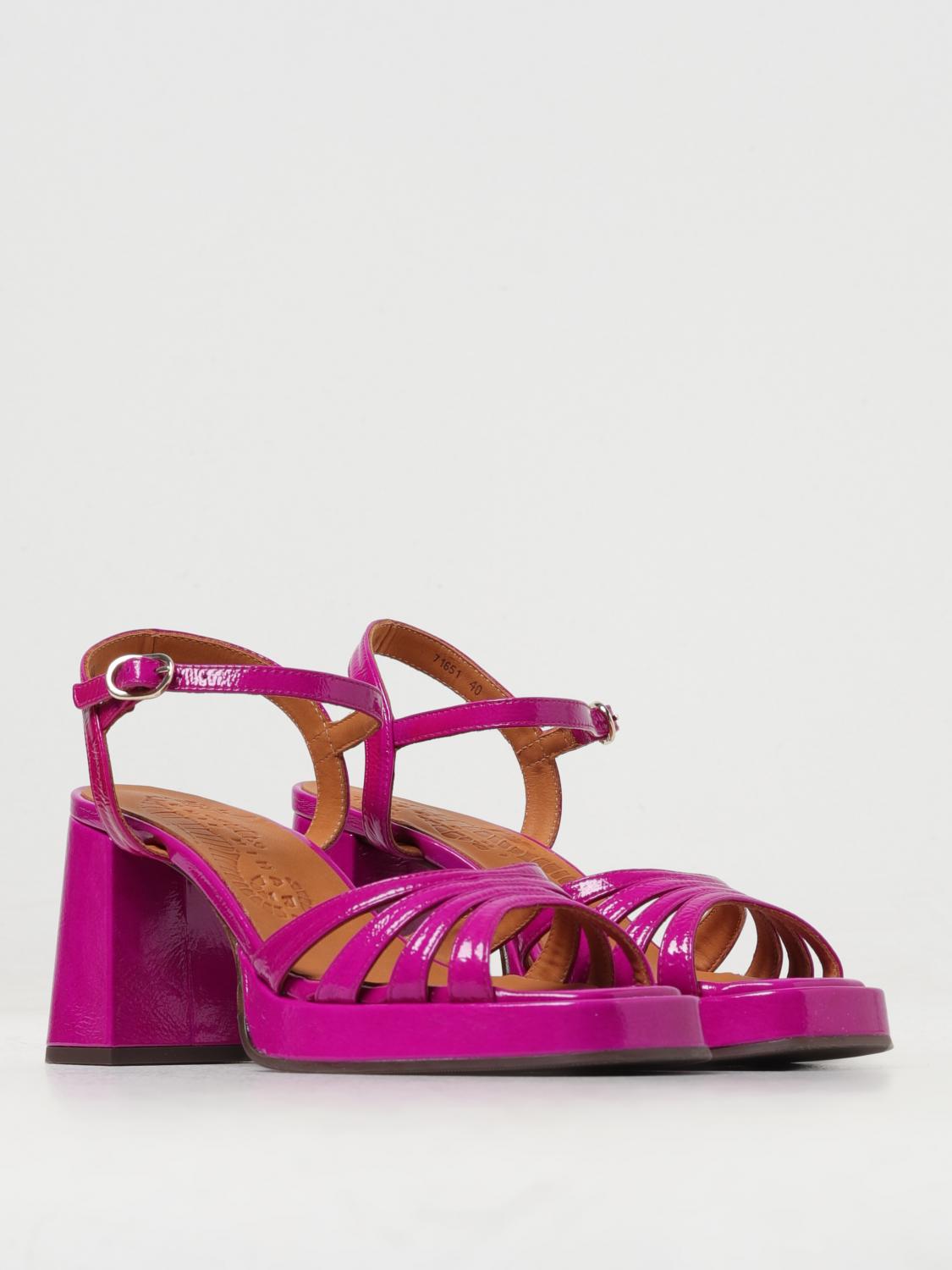 CHIE MIHARA: Heeled sandals woman - Violet | Chie Mihara heeled