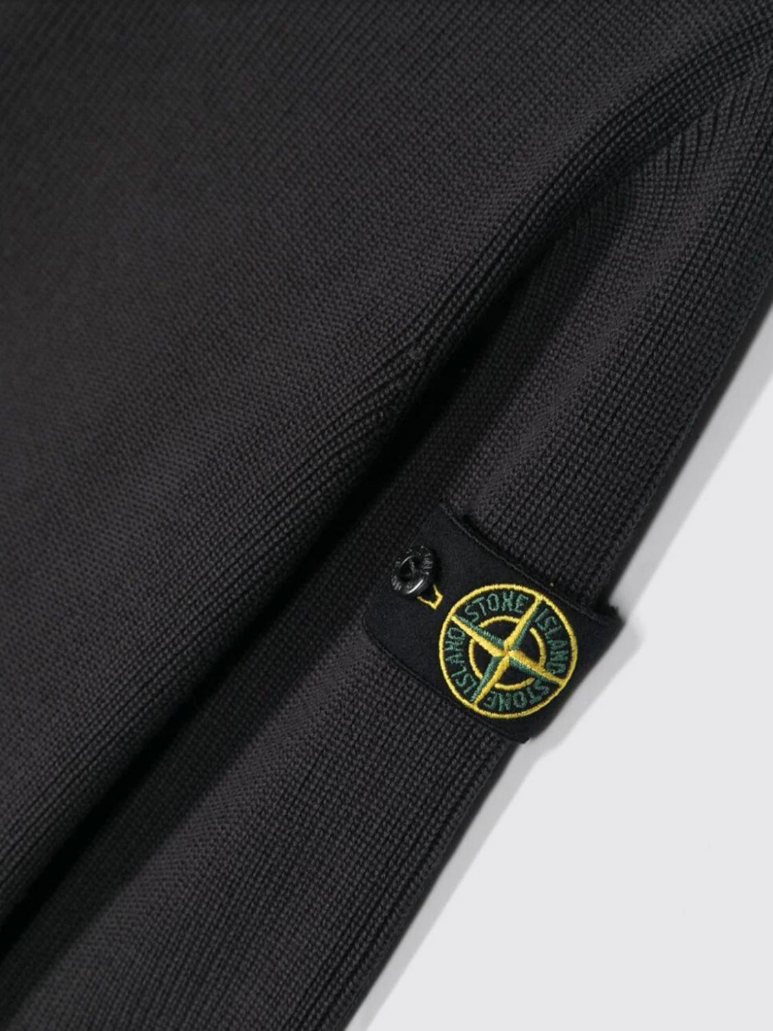 STONE ISLAND JUNIOR 스웨터: 스웨터 남아 Stone Island Junior, 블루 1 - Img 3