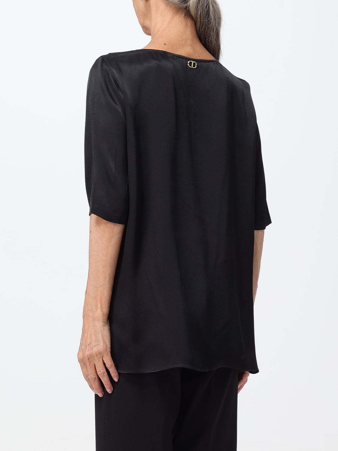TWINSET TOP: Top e bluse donna Twinset, Nero - Img 2
