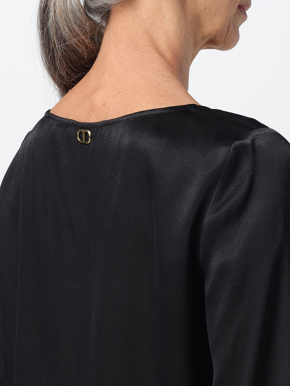 TWINSET TOP: Top e bluse donna Twinset, Nero - Img 3