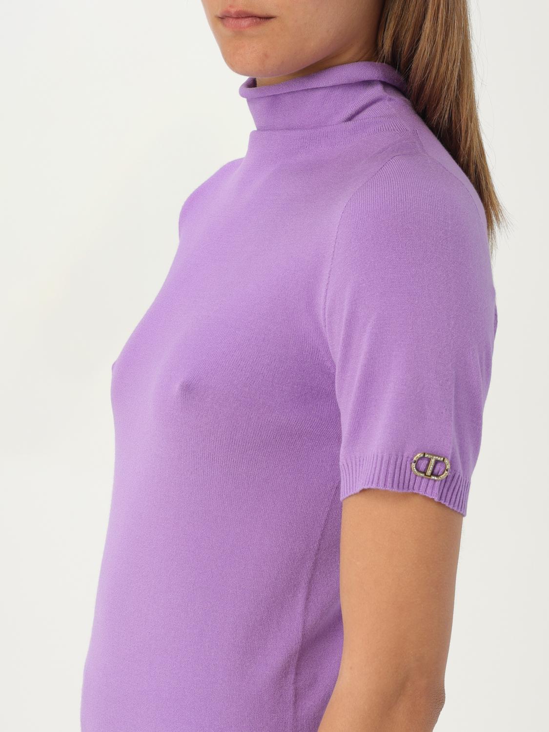 TWINSET TOP: Top mujer Twinset, Violeta - Img 3
