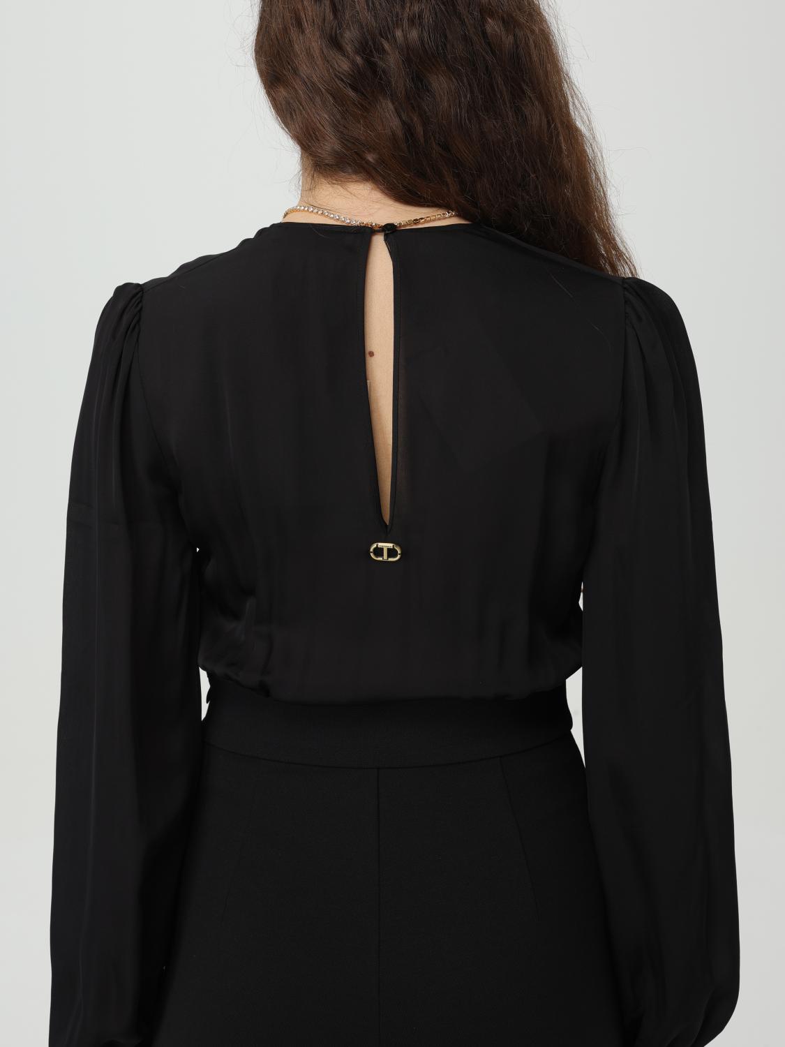 TWINSET MONO: Mono pieza mujer Twinset, Negro - Img 3